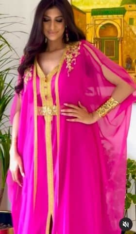 PDF swing pattern Kftan&salham - Muslim dress,caftan clothing for women, 6 Printable Sizes S--XXXL-pdf A4-pdf A0 - image 4