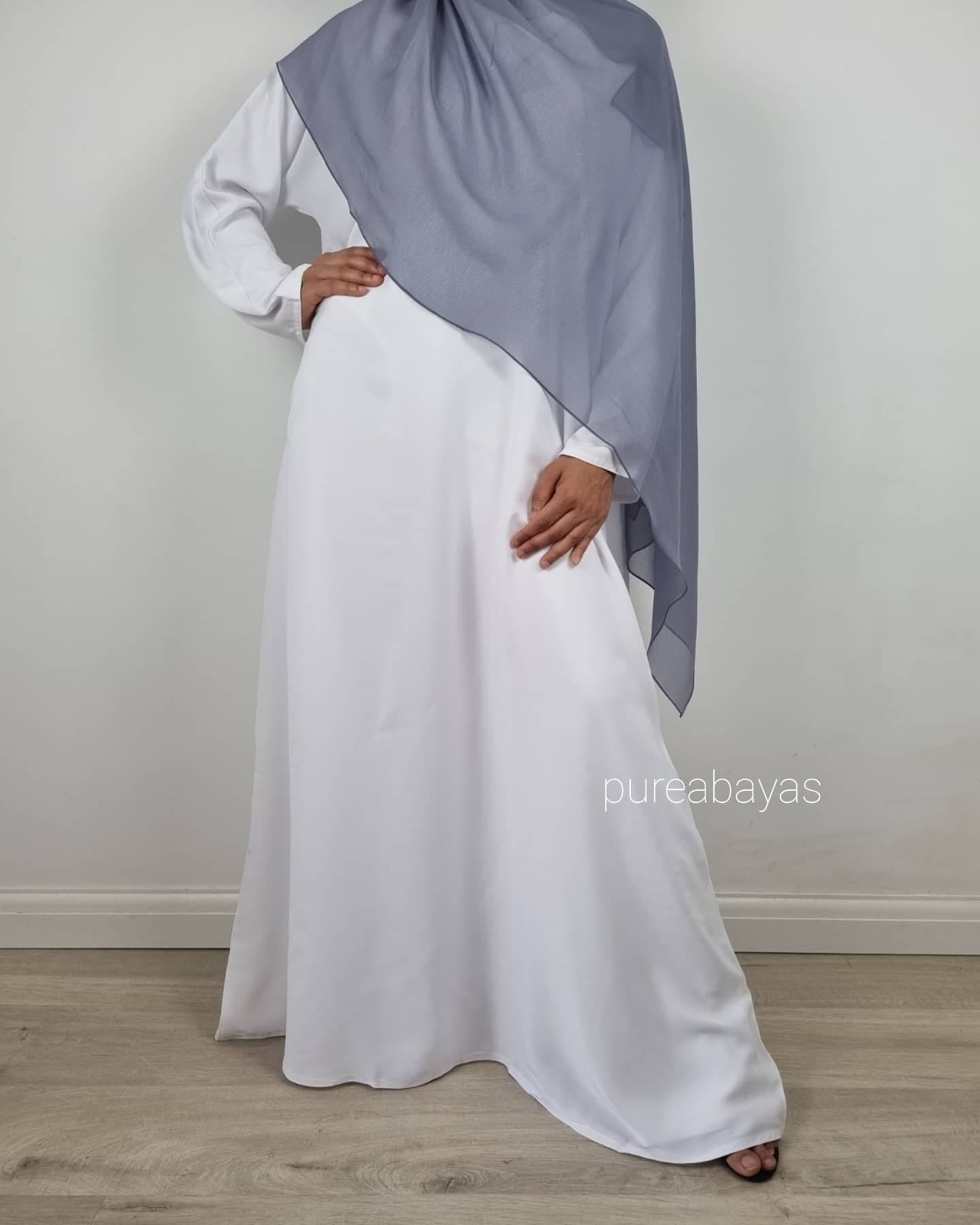 Nida Casual Inner Abaya/ full sleeves Under Dress Slip dress