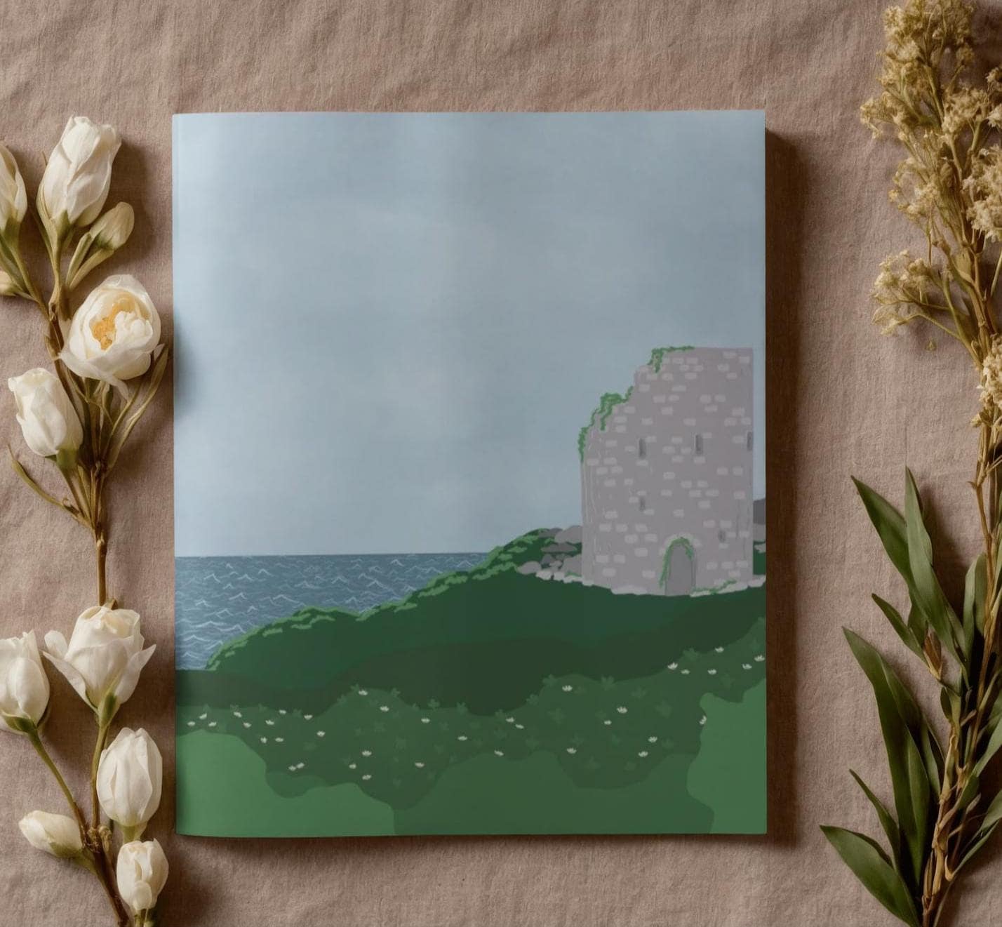 Irish Castle Wall Print: Hand-Drawn St. Patrick's Art (Digital Download) - image 5