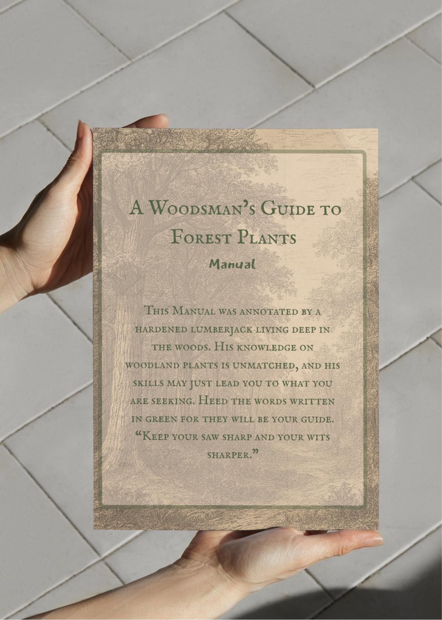Scavenger Hunt Clues - Lumberjack Manual (PDF Download) - image 3