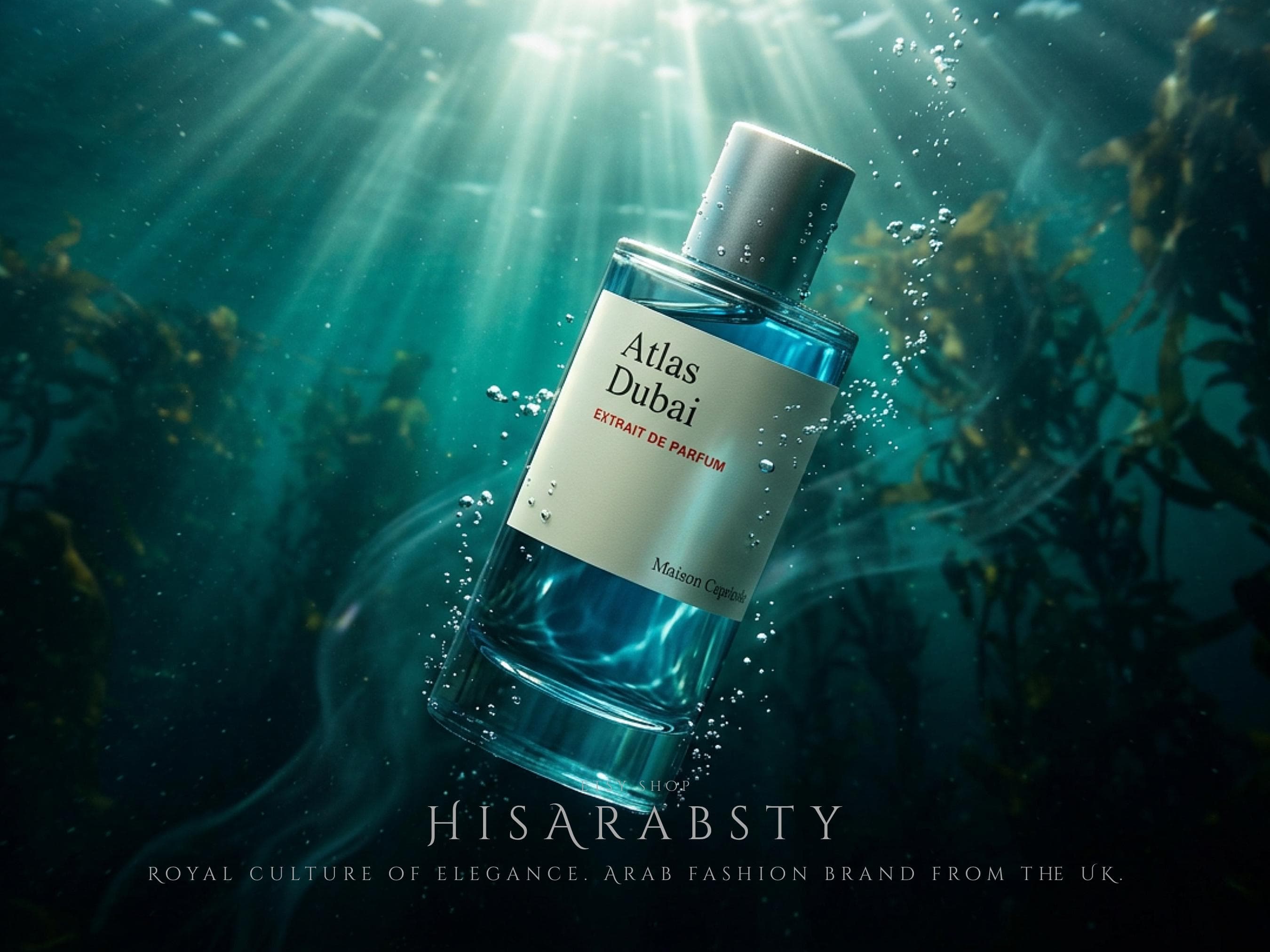 Atlas Dubai Extrait De Parfum 100ml Unisex Perfume Aromatic Aquatic Scent Highly Complimented Long-Lasting Summer Perfect Fragrance
