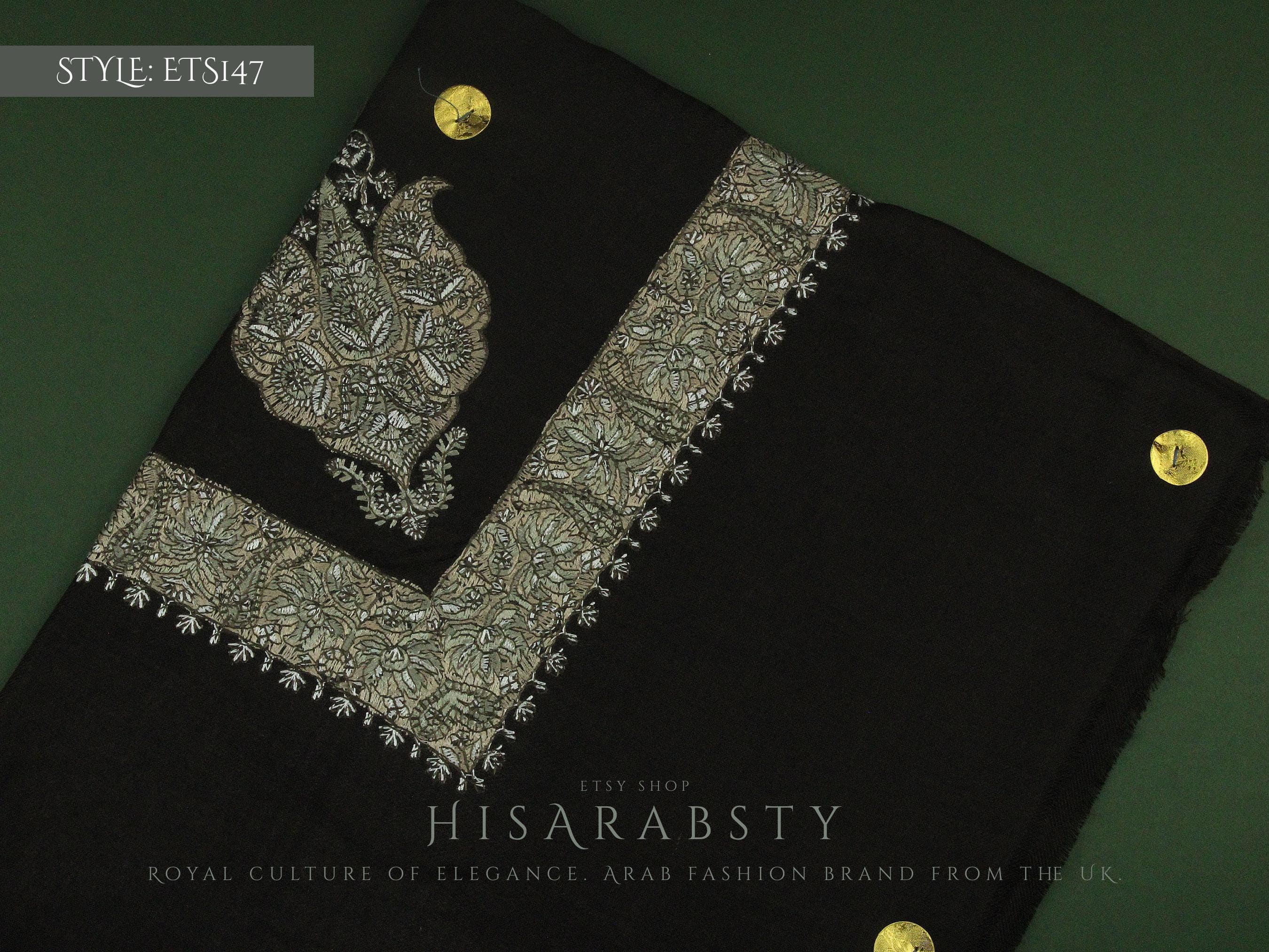 Rare Dark Brown Colour Authentic Yemeni Shemagh Embroidered Scarf Amazing Keffiyeh Imamah Turban Outfit Islamic Attire Gift Ghutra Headwear - image 5