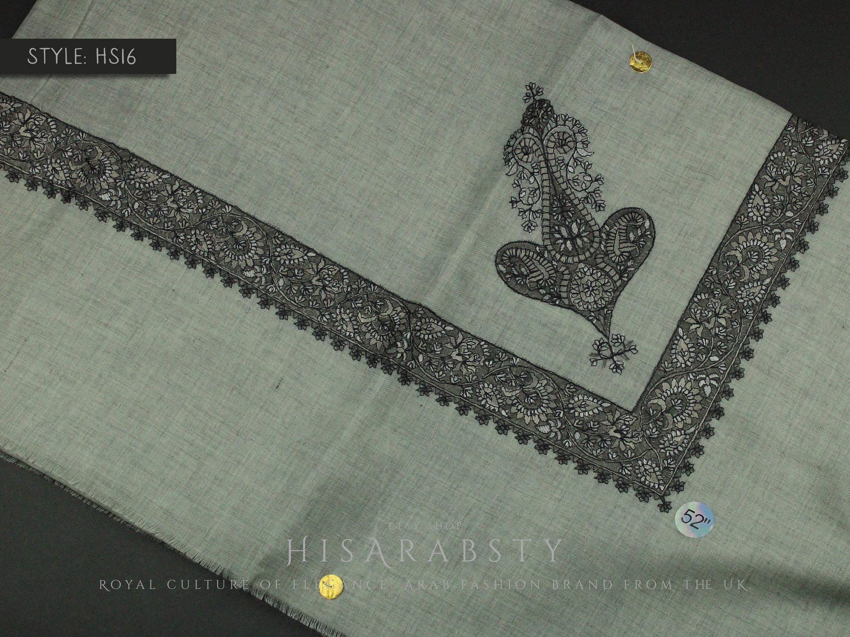 Rare Authentic Yemeni Shemagh Embroidered Scarf Amazing Keffiyeh Imamah Turban Modest Outfit Islamic Attire Ghutra Headwear Top Designs - image 3