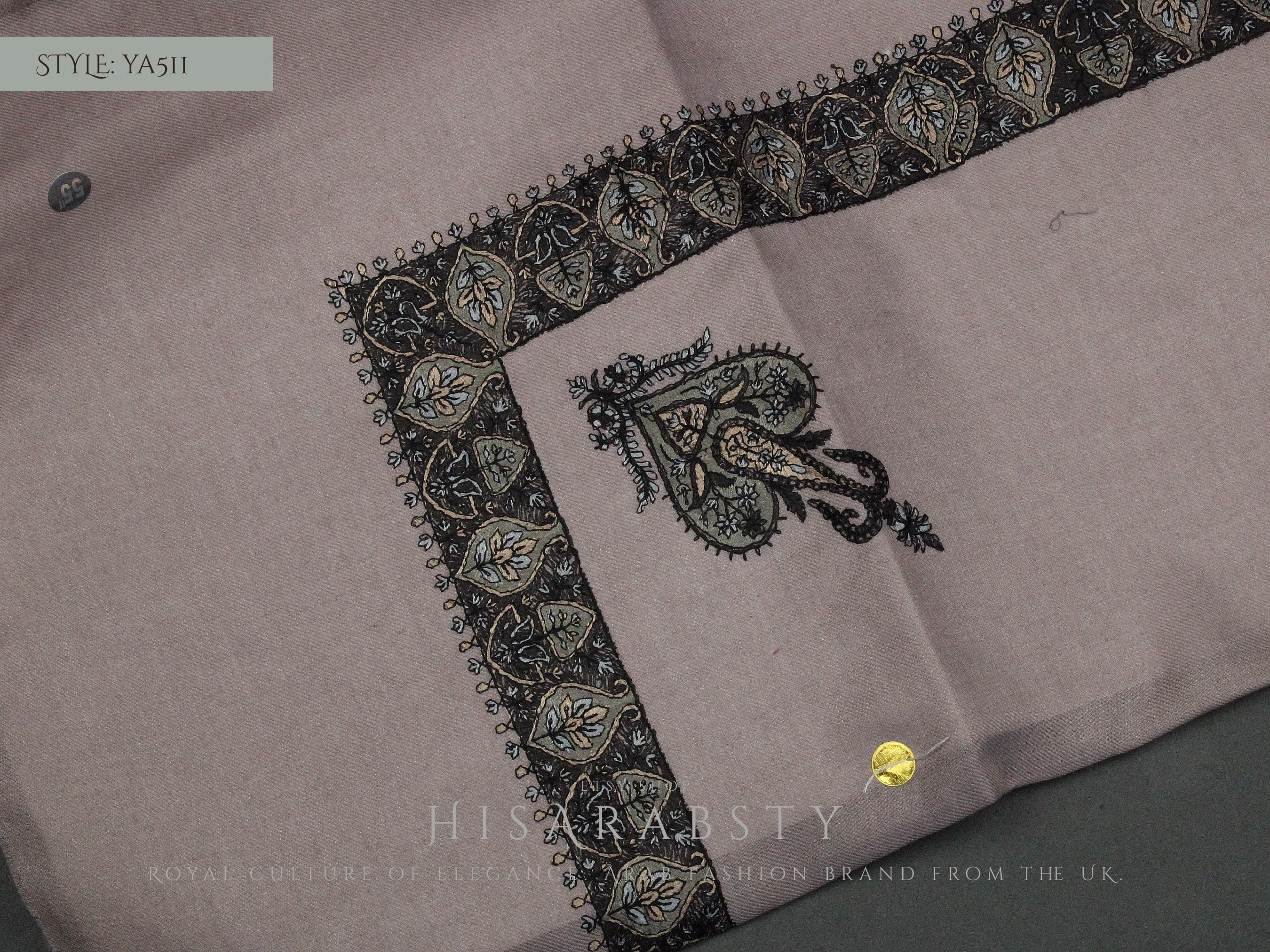 Rare Authentic Yemeni Shemagh Embroidered Scarf Amazing Keffiyeh Imamah Turban Eid Outfit Islamic Attire Ramadhan Gift Ghutra Headwear - image 3