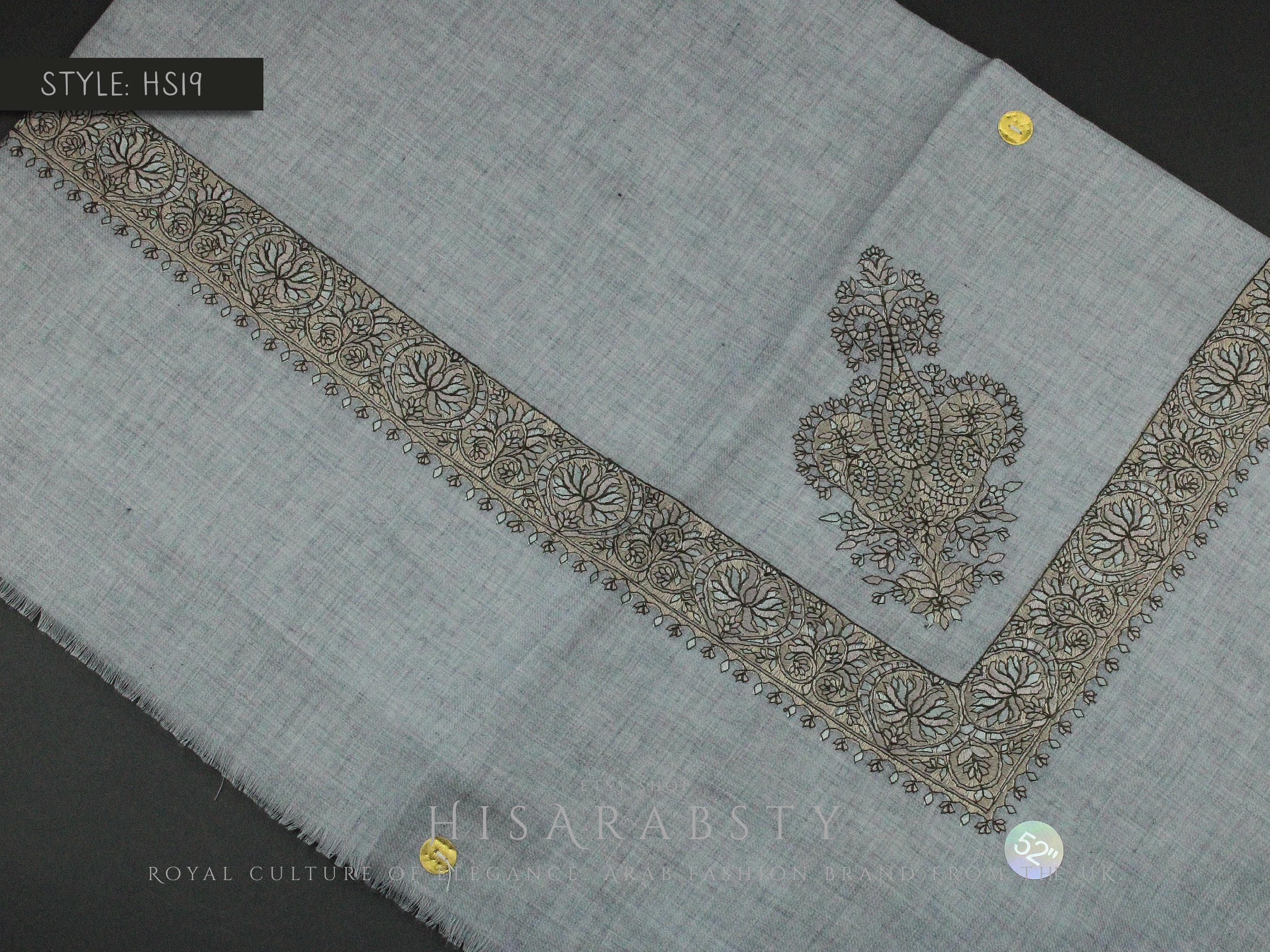Rare Authentic Yemeni Shemagh Embroidered Scarf Amazing Keffiyeh Imamah Turban Modest Outfit Islamic Attire Ghutra Headwear Top Designs - image 5
