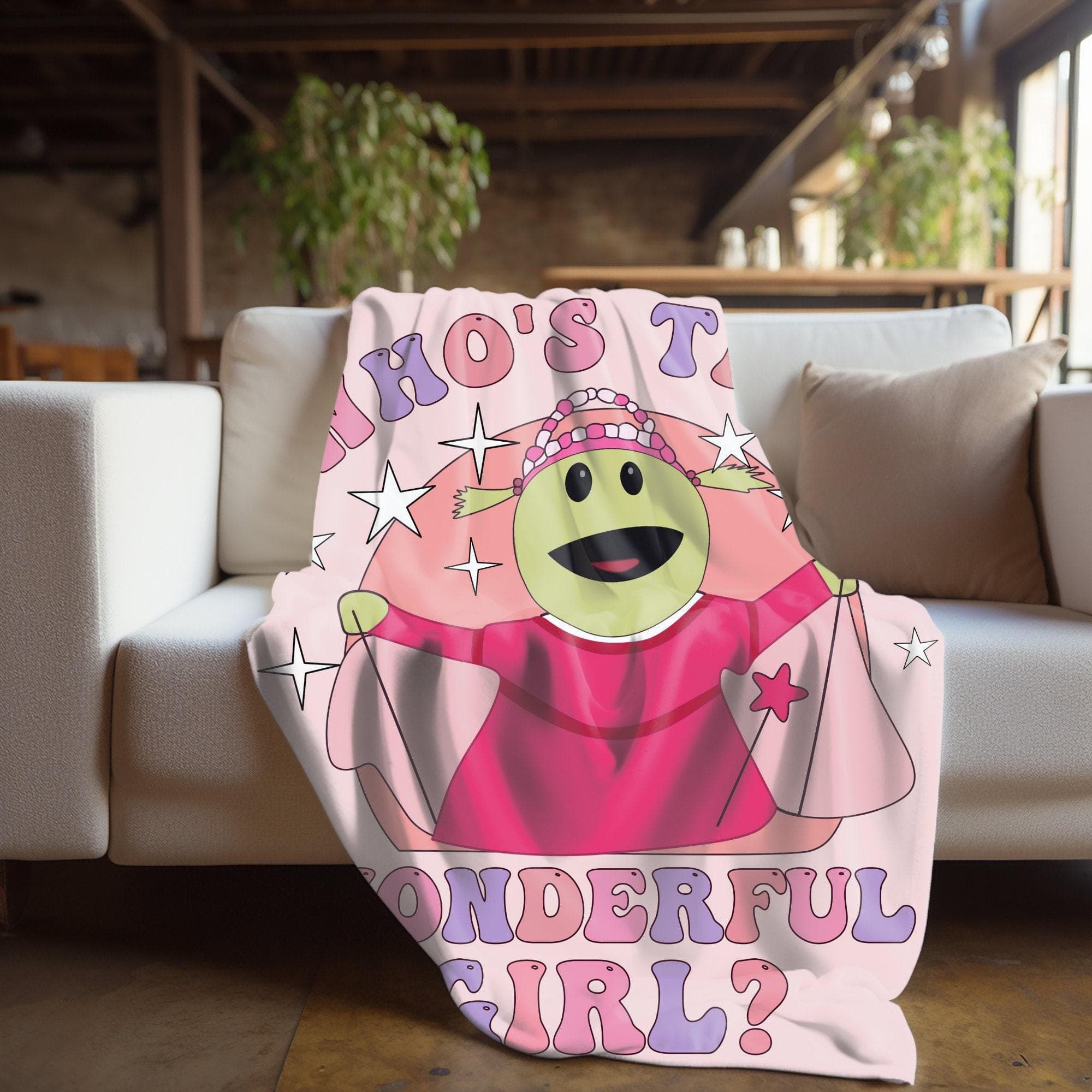 Nanalan Fleece Blanket, Velveteen Bed Throw - image 5