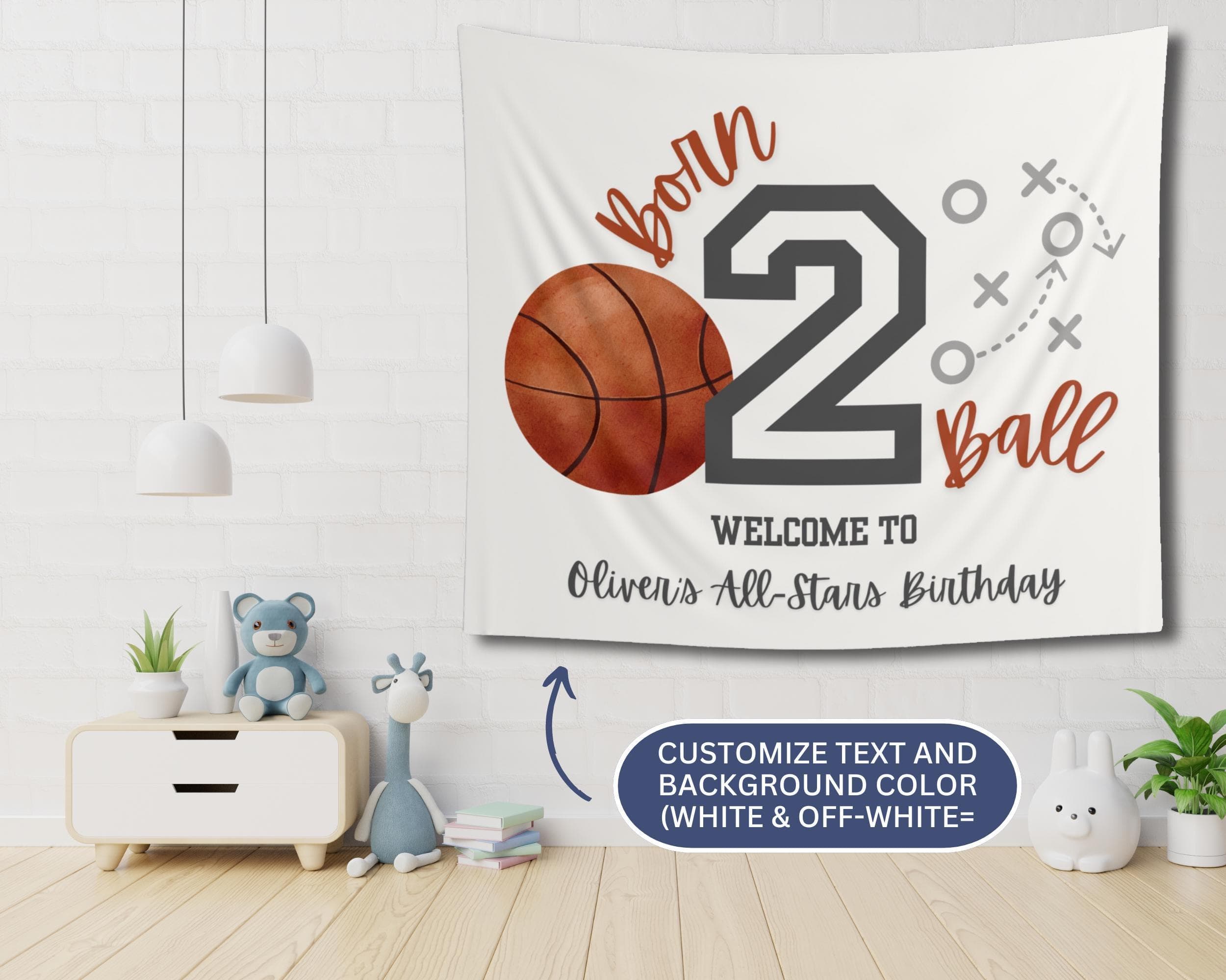 Personalized Basketball Birthday Banner: Custom Sports Party Decor - image 4
