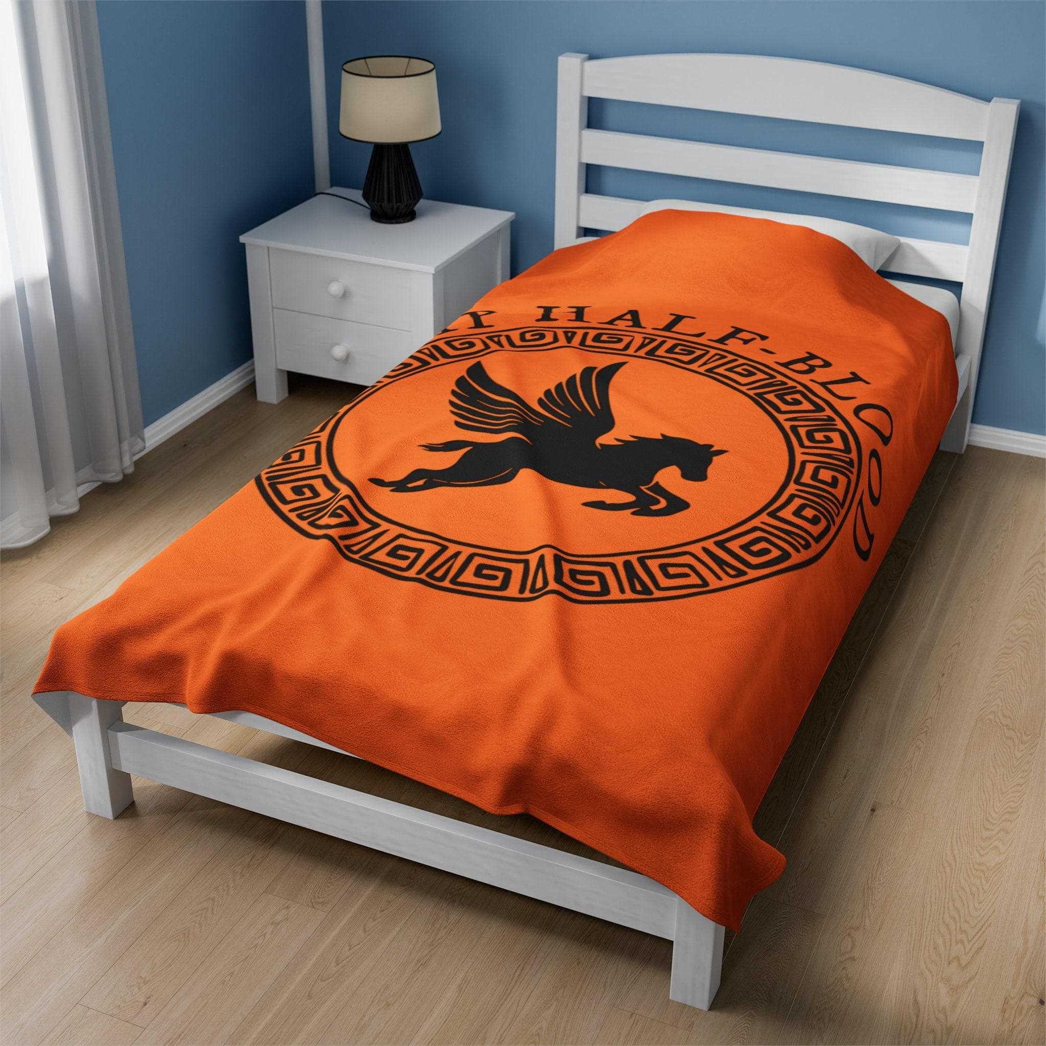 Camp Half-Blood Plush Velveteen Blanket: Olympian Book Gift - image 3