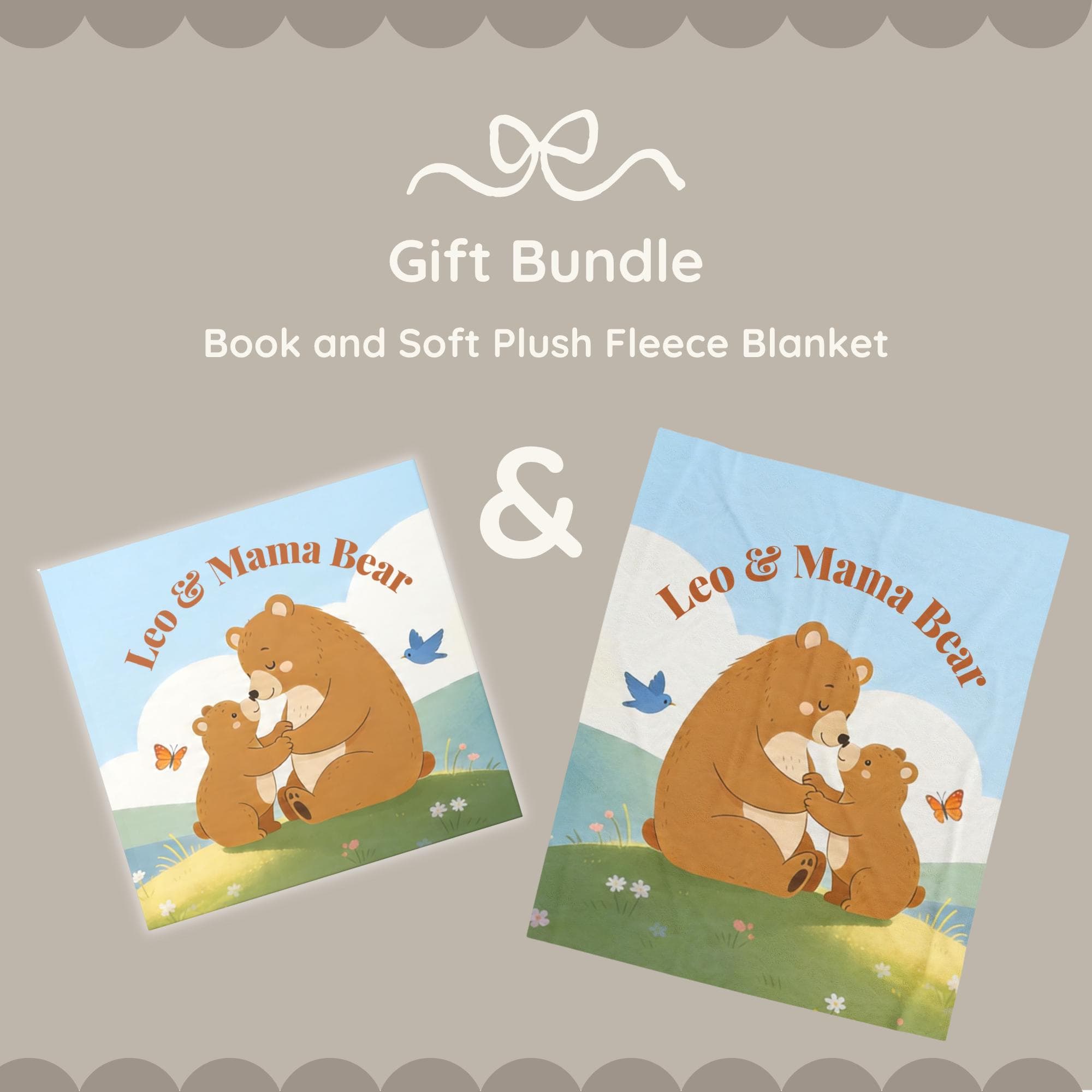 Personalized Mother’s Day Book, First Mother’s Day Gift, Mama Bear Story Book, Custom Mommy and Me Story, Gift for Mom - image 4