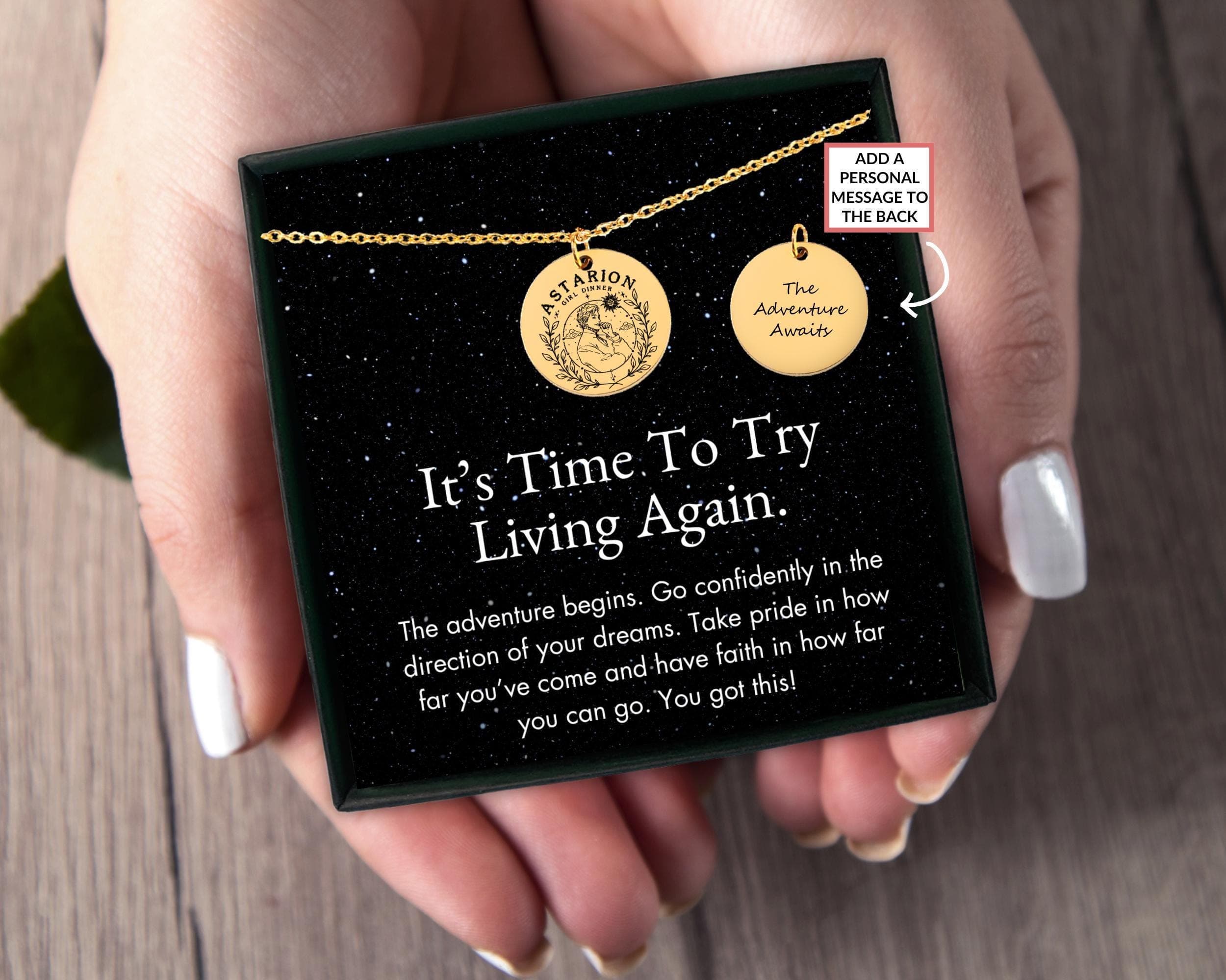 Astarion Pendant Necklace: Engraved Gamer Jewelry Gift - image 3