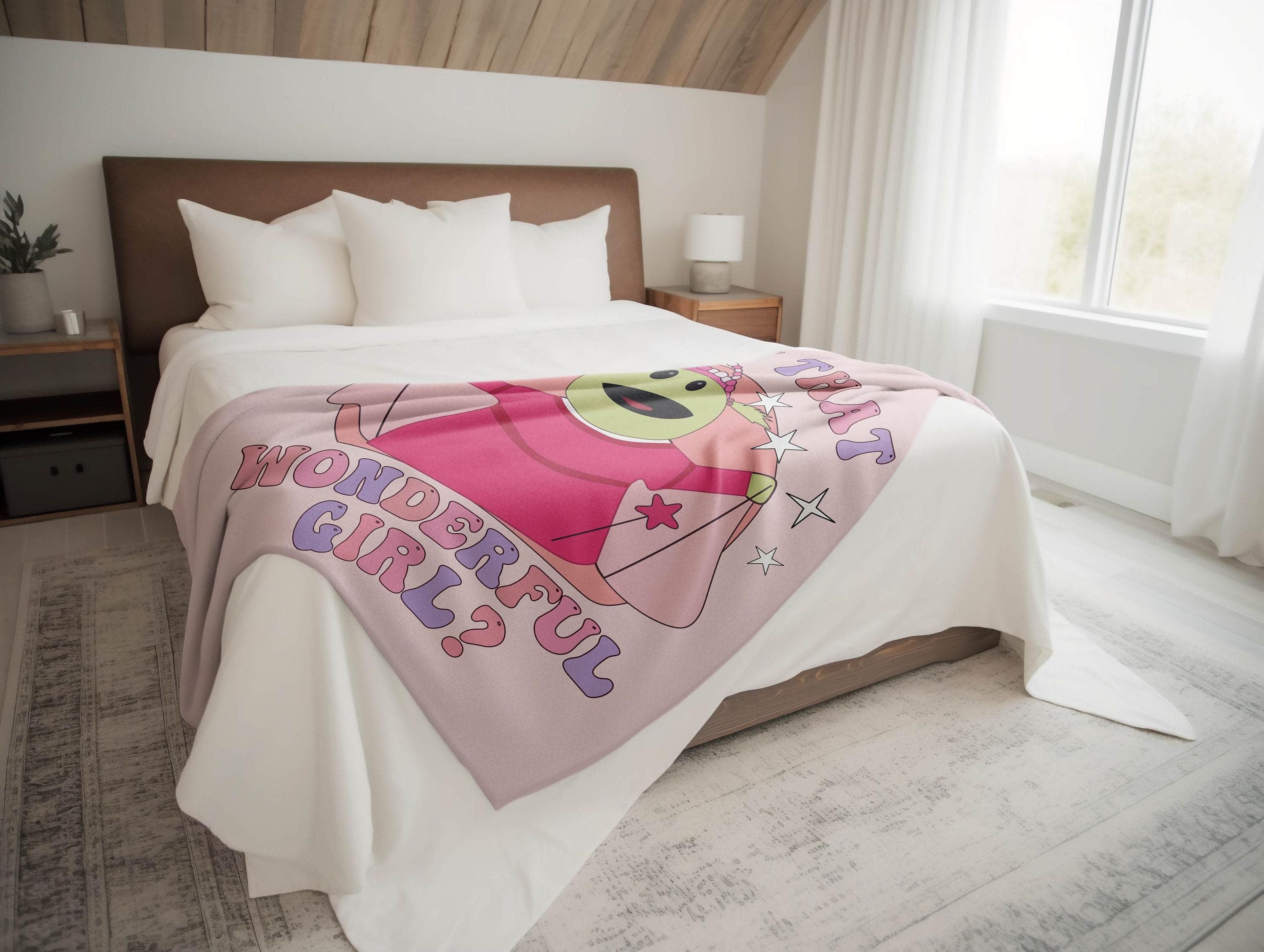 Nanalan Fleece Blanket, Velveteen Bed Throw - image 4
