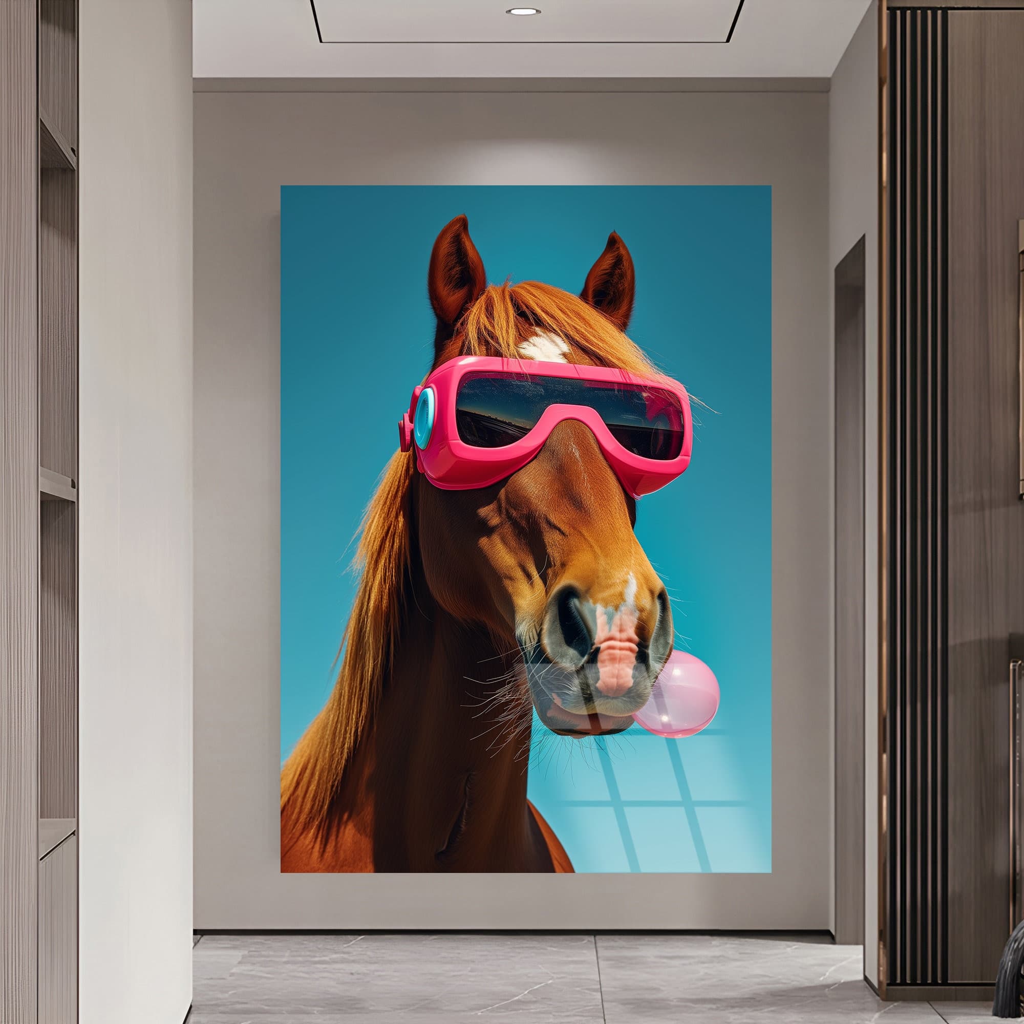 Horse Gift Horse Lover Gift Wall Hangings Large wall decor Nursery Decor Horse Print Modern Wall Art Housewarming Gift Interior Design - image 3