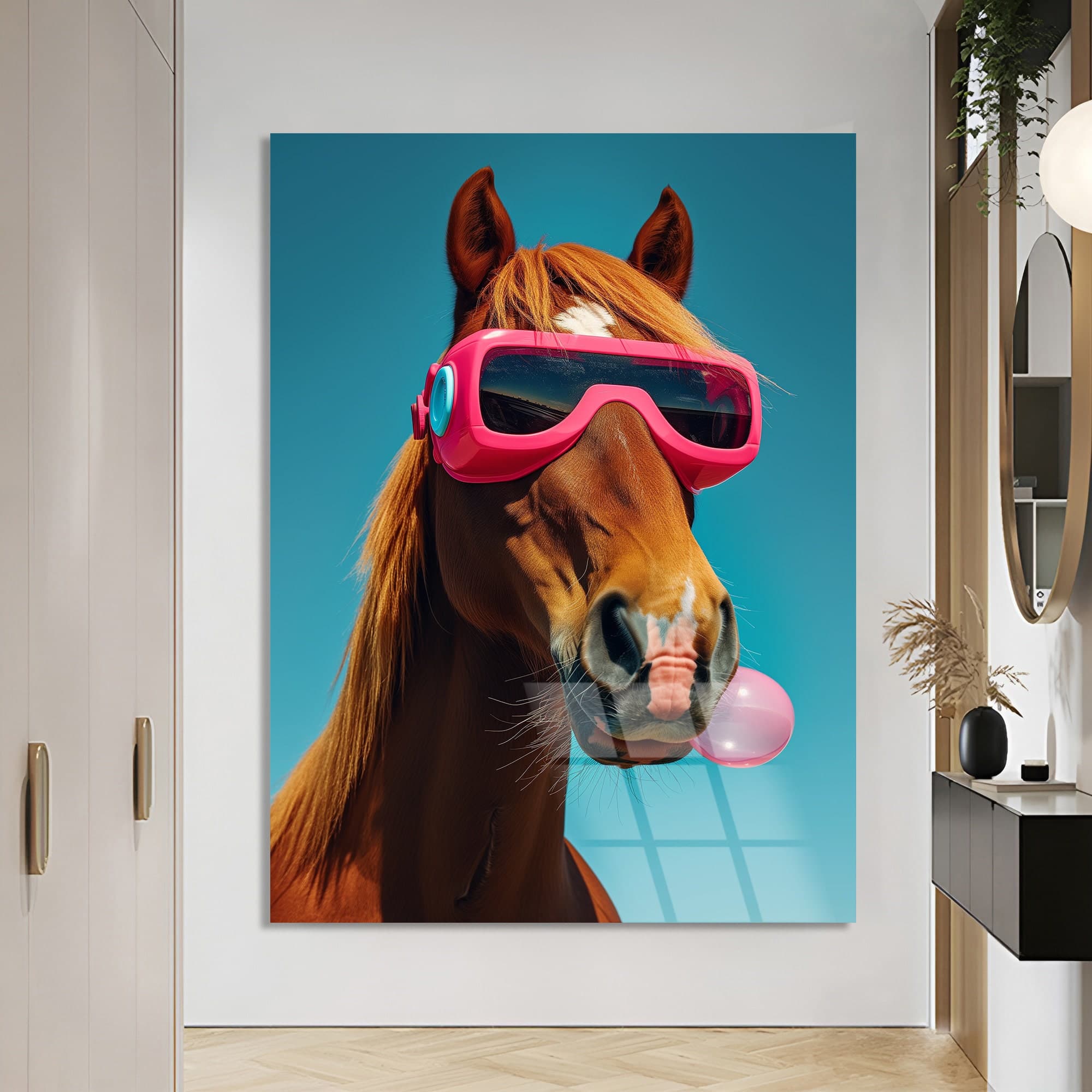 Horse Gift Horse Lover Gift Wall Hangings Large wall decor Nursery Decor  Horse Print  Modern Wall Art Housewarming Gift Interior Design
