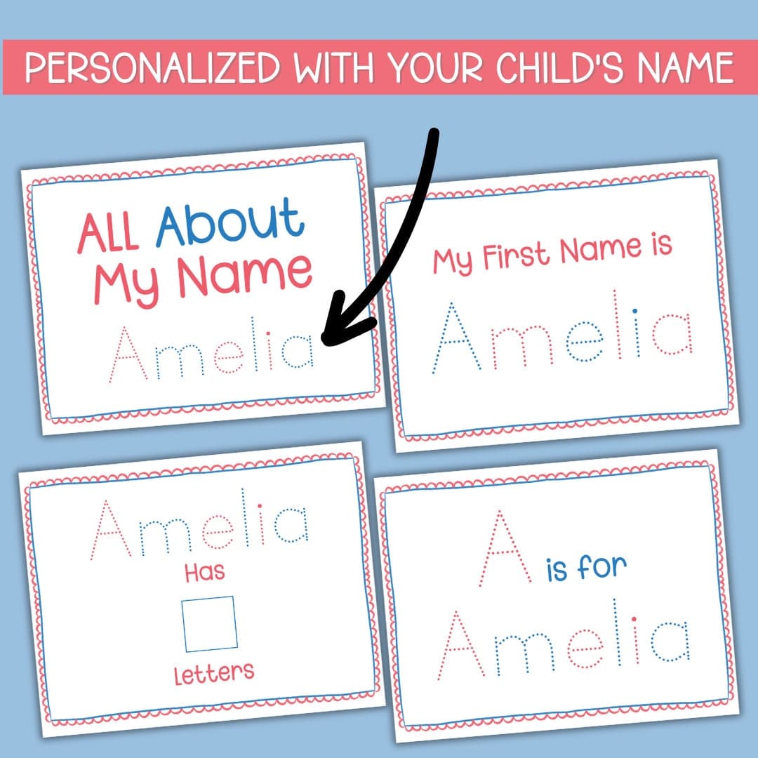 PreK Tracing Worksheet