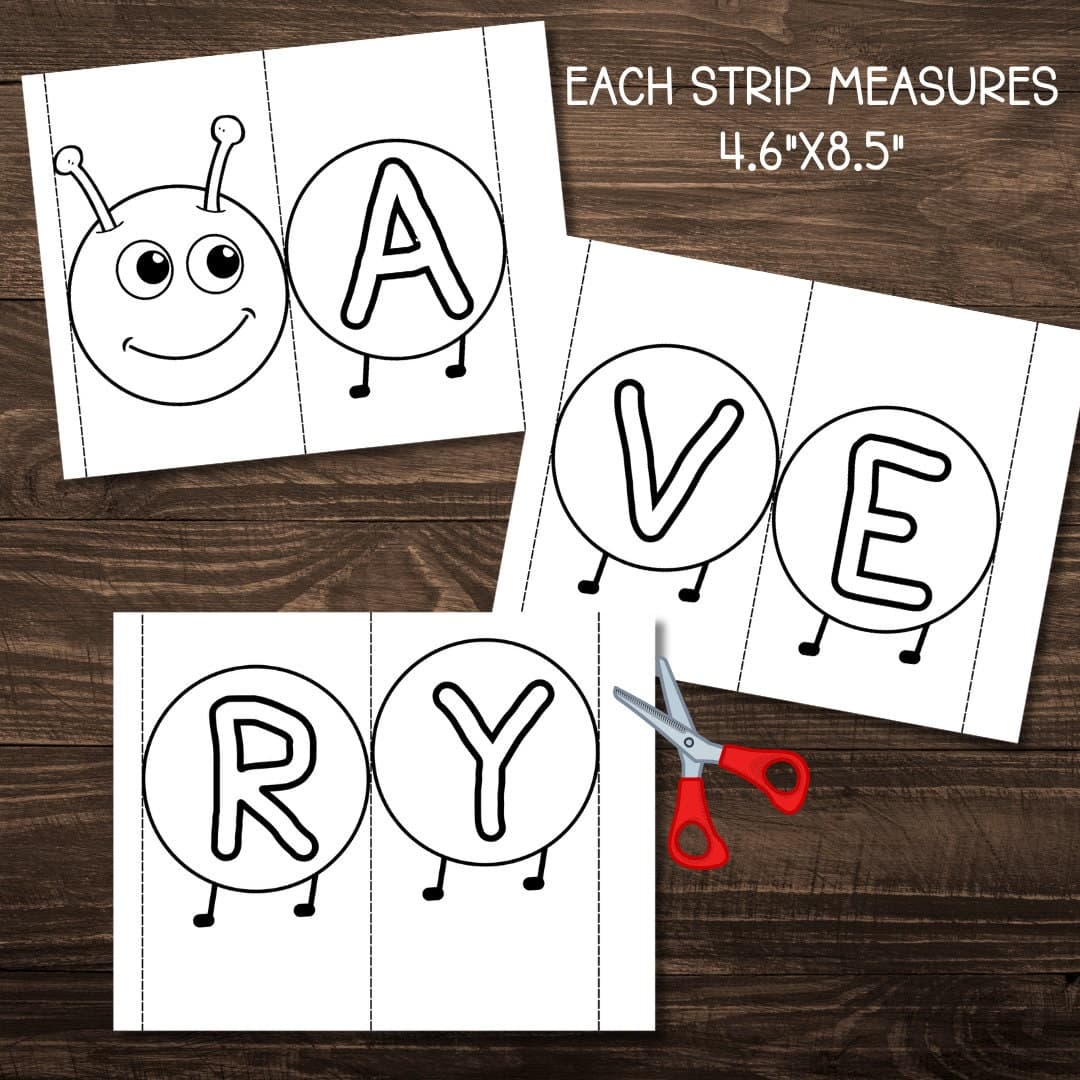 Name Spelling Preschool Worksheet
