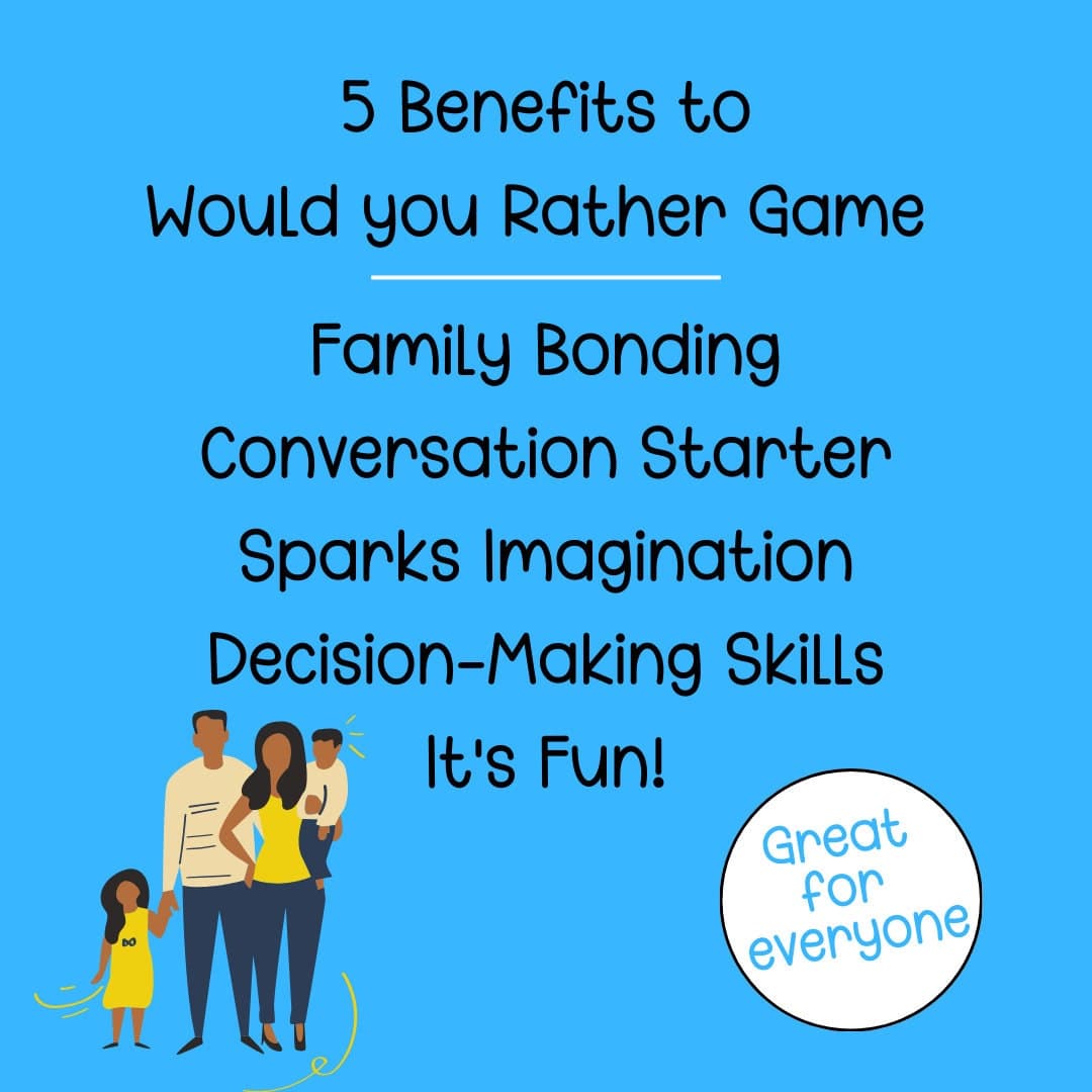 Would You Rather Kid Activity Travel Game Question Card Summer Travel Activity Roadtrip Game Kid Trivia Airplane Game Icebreaker Question - image 5