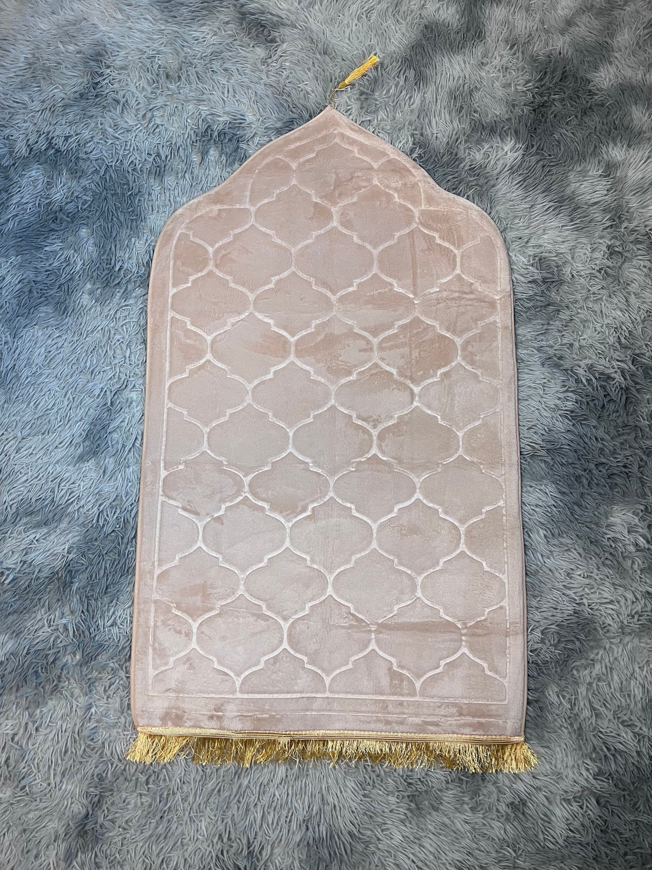 Foam Padded Prayer Mat: Soft Islamic Rug, Muslim Gift - image 4