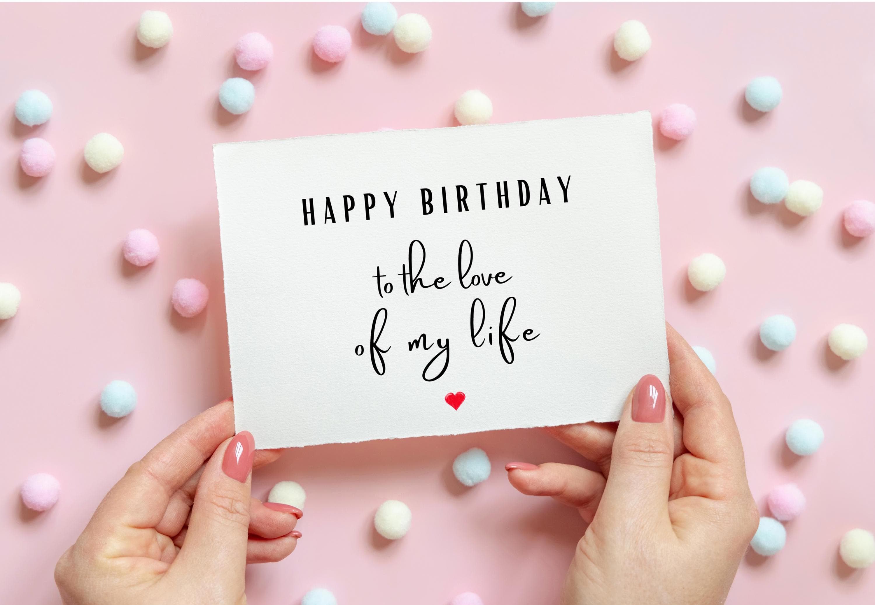 Romantic Birthday Card for Boyfriend, Girlfriend, Husband, Wife, Partner, Birthday Card to the love of my life, Printable Card for him/her - image 5