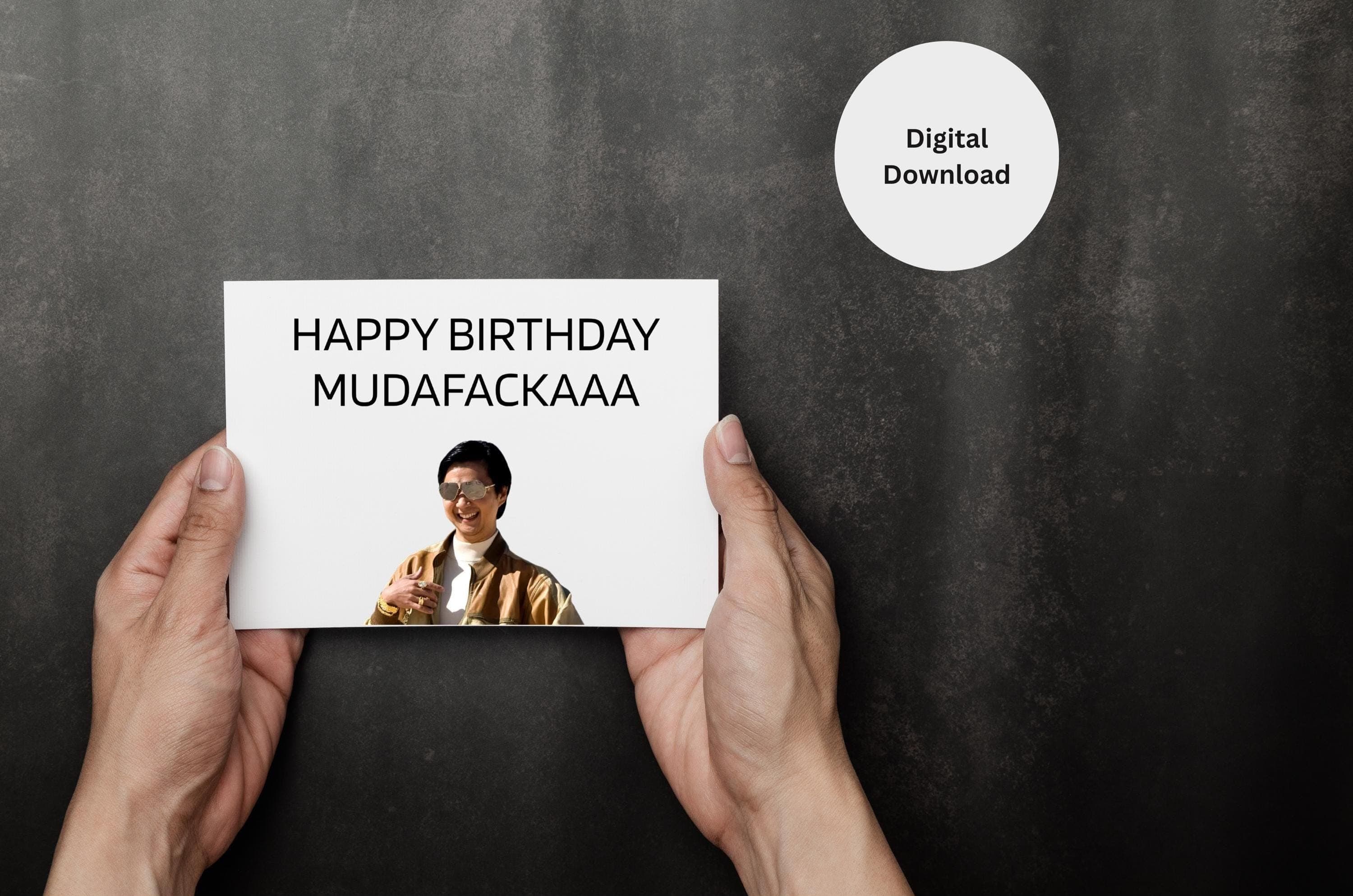 Printable Funny Card for Adults | Sarcastic Humor Greeting Card | Adult Birthday Card | Instant Download Gift | PDF - image 3