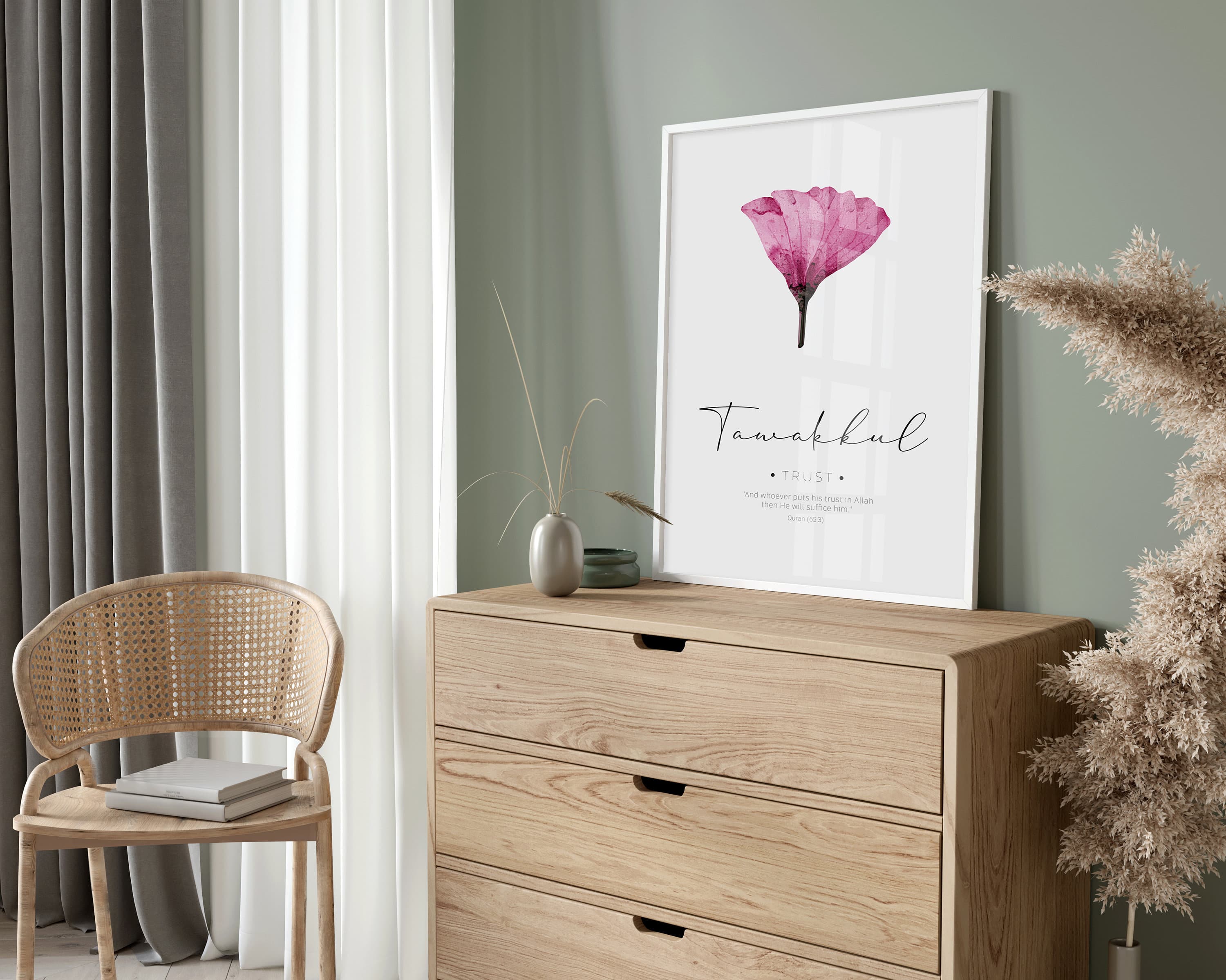 Elevate Your Home Decor with Beautiful Digital Islamic Wall Art - Featuring Quranic Quotes, Mosque Silhouette, and Geometric Art - Instant Download for Effortless Home Decor Transformation, Adding a Blend of Aesthetic Grace.