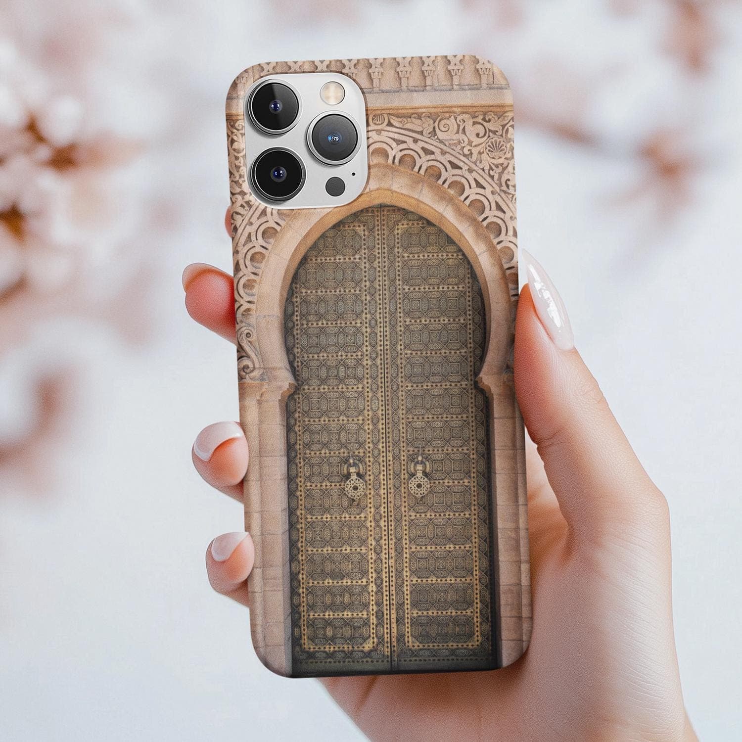 Moroccan Arched Door Phone Case | Ornate Brass Doorway iPhone Case - image 3