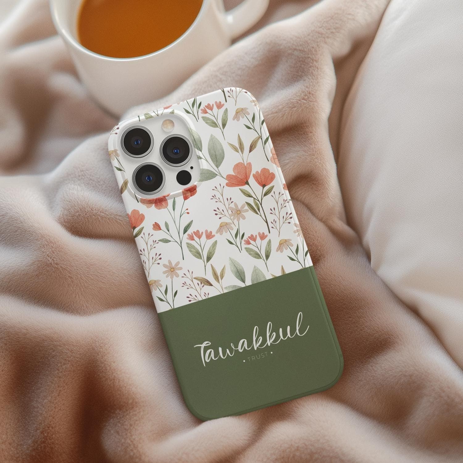 Tawakkul Trust Floral iPhone Case, Boho Islamic Gift - image 5