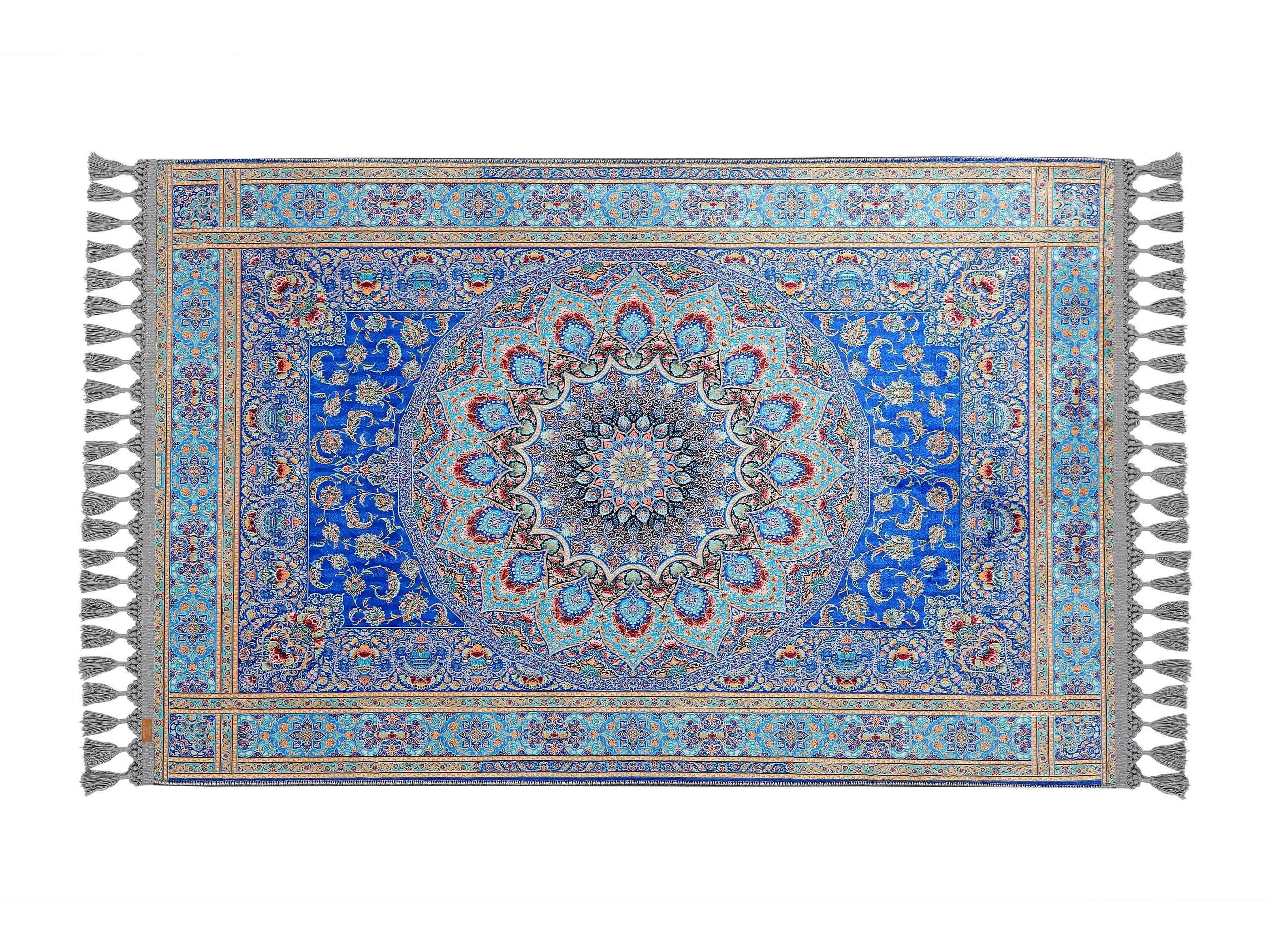 π 80x125 cm (2'7"x4'1") β Ideal for Daily Salah
π§΅ Thickness: 7 mm | βοΈ Weight: 1.738 kg/mΒ²
πͺ Non-slip Cotton Base β Secure on All Floor Types
π§Ί Machine Washable at 30Β°C | Robot Vacuum Compatible
π¨ Fade-Resistant Floral Print in Soft Blue β Elegant & Vibrant
π Made in Istanbul, Turkey by Prayer Rug Lux
π Gift for Eid, Mom, Sister, Aunt β Custom Sizes Available