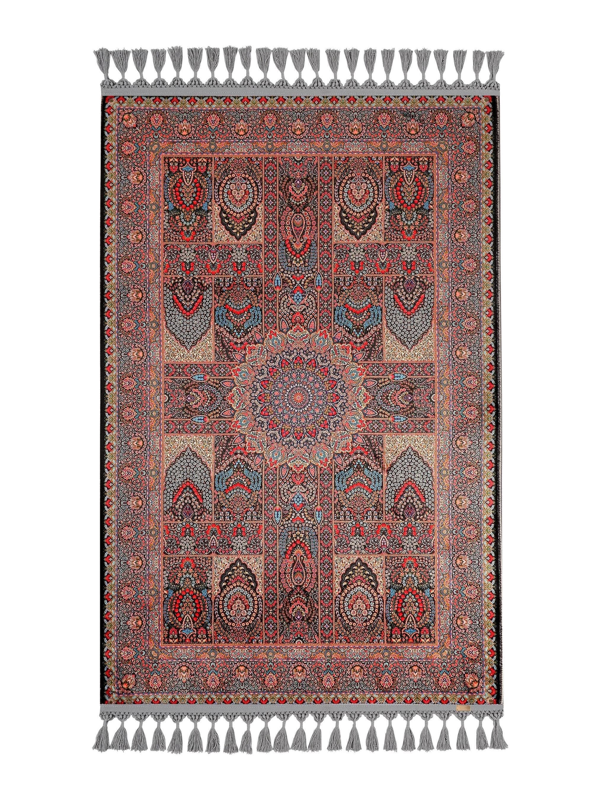 Prayer Mat & Islamic Prayer Rug: Personalized Soft Silk Luxury Padded Persian Muslim Gift