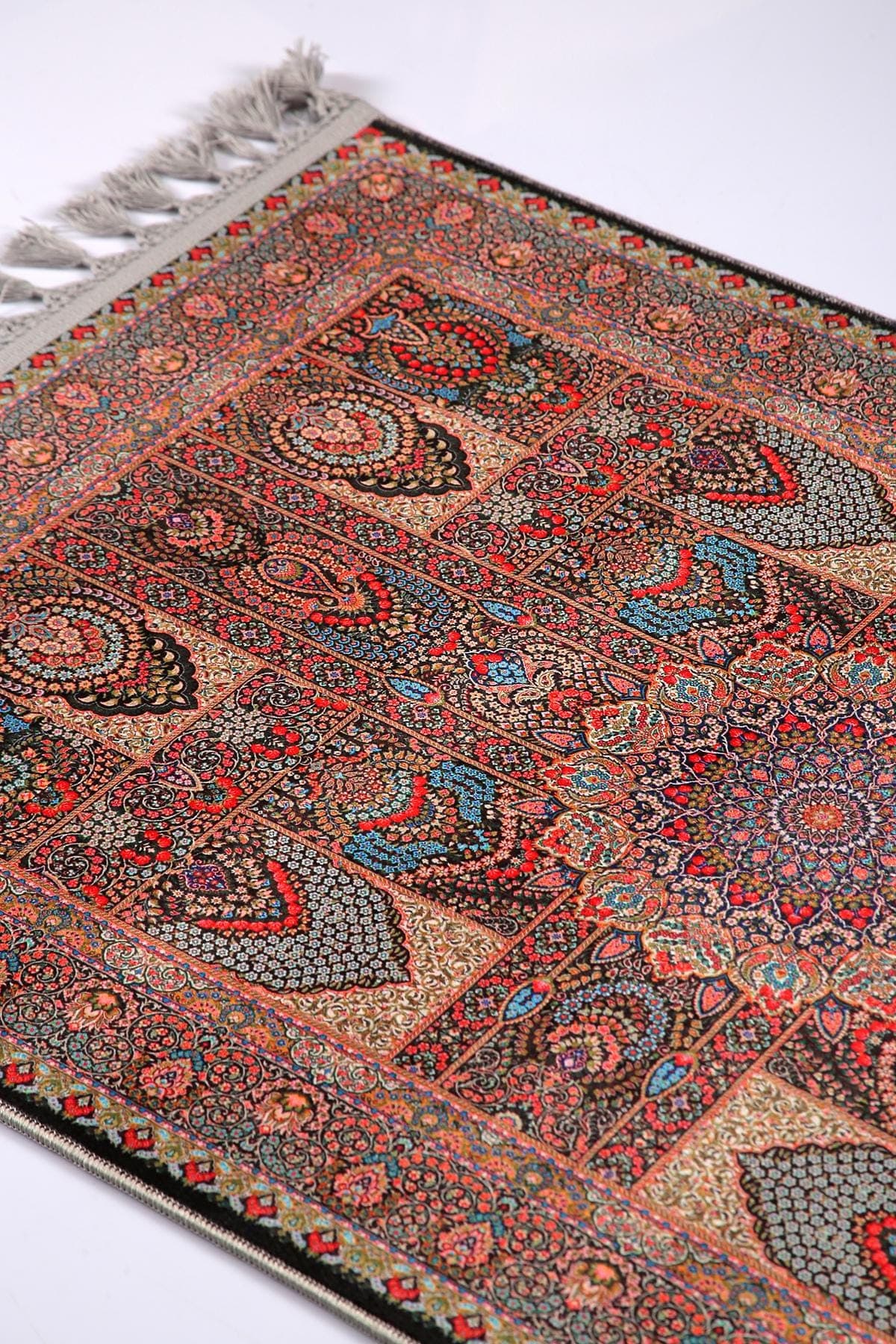 Prayer Mat & Islamic Prayer Rug: Personalized Soft Silk Luxury Padded Persian Muslim Gift - image 4