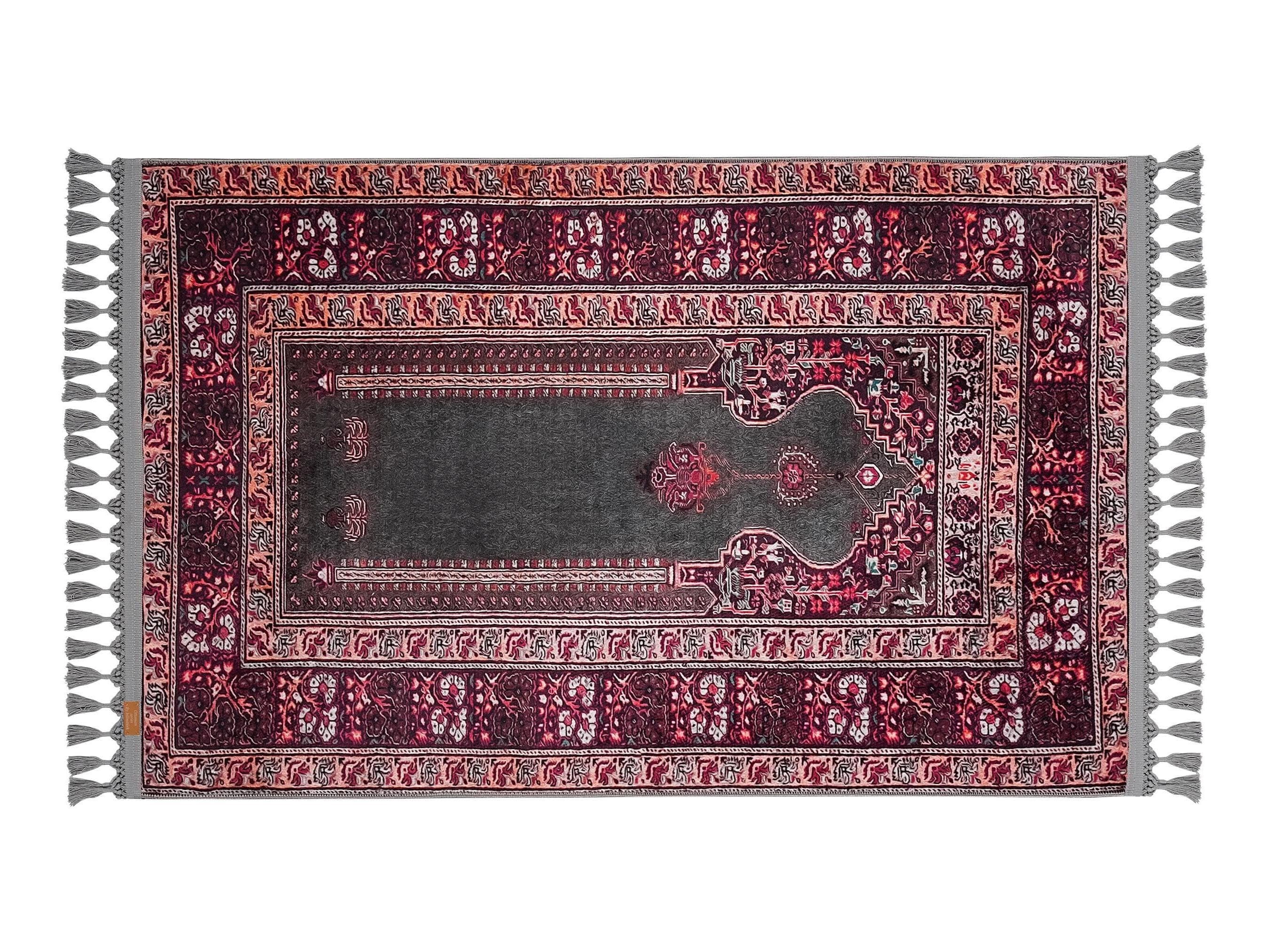 Classic Prayer Rug with Medium-Pile Textured Surface
π 80x125 cm (2'7"x4'1") β Comfortable Size for Daily Salah
π§΅ Thickness: 7 mm
βοΈ Weight: 1.738 kg/mΒ²
πͺ Non-slip Cotton Base β Stable on Hardwood, Tile & Carpet
π§Ί Machine Washable at 30Β°C | Compatible with Robot Vacuums
π¨ Deep Green Mihrab Motif β Elegant, Spiritual & Fade-Resistant