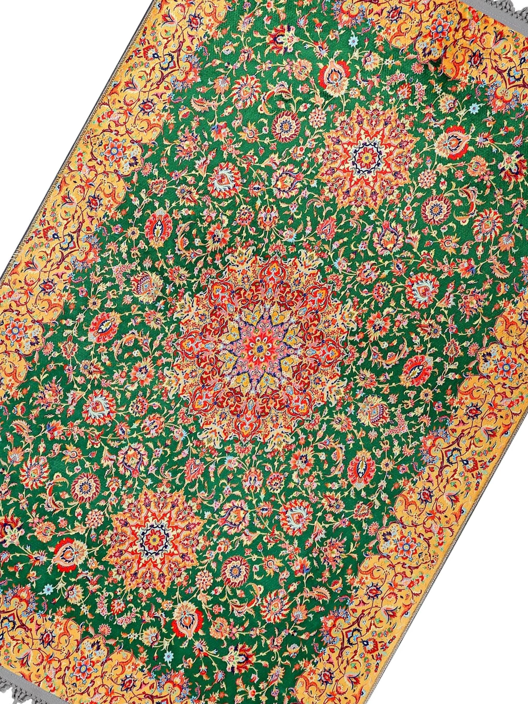 Prayer Mat & Turkish Prayer Rug: Soft Silky Personalized Muslim Gift Custom Islam - image 4