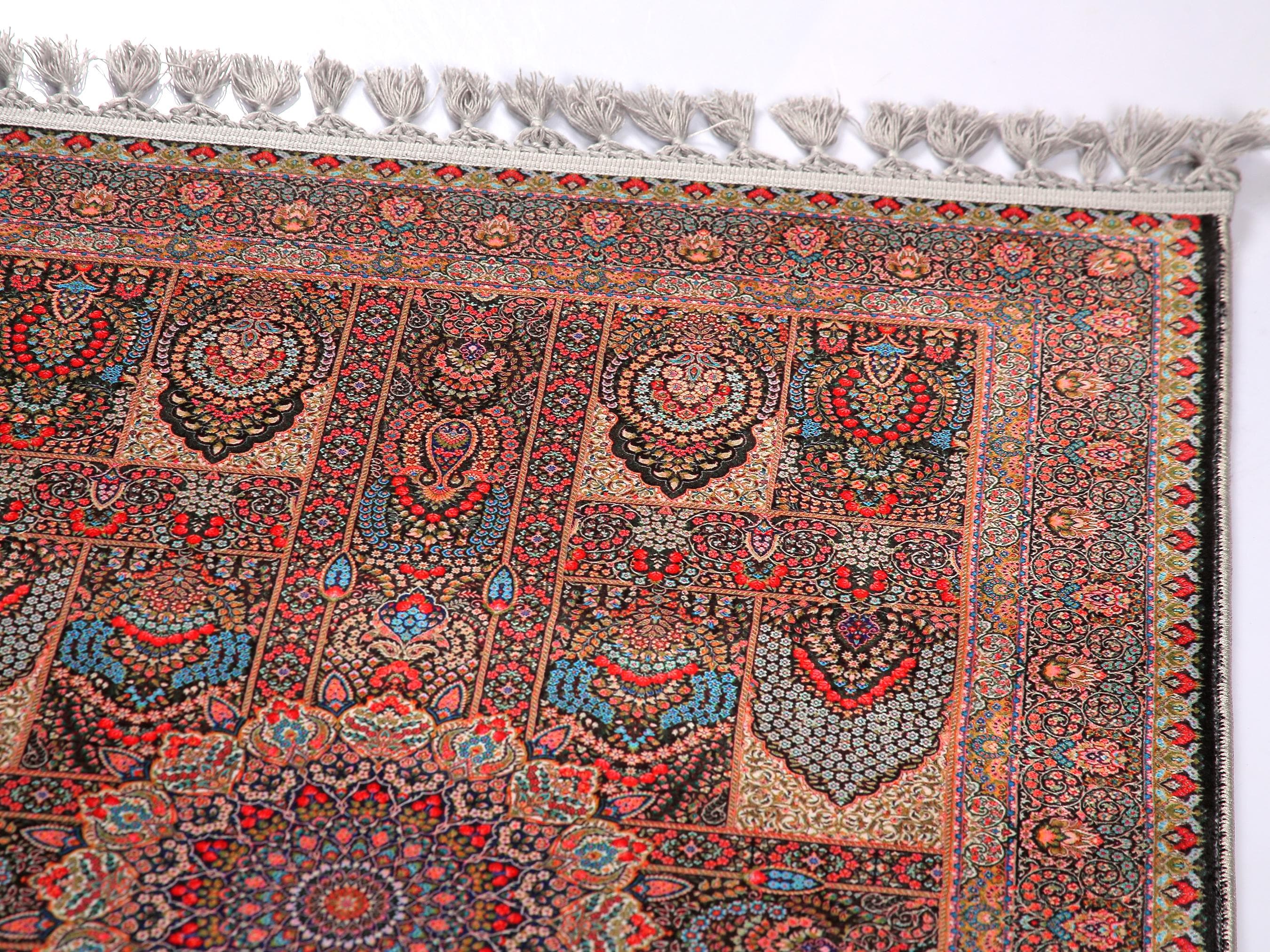Prayer Mat & Islamic Prayer Rug: Personalized Soft Silk Luxury Padded Persian Muslim Gift - image 5
