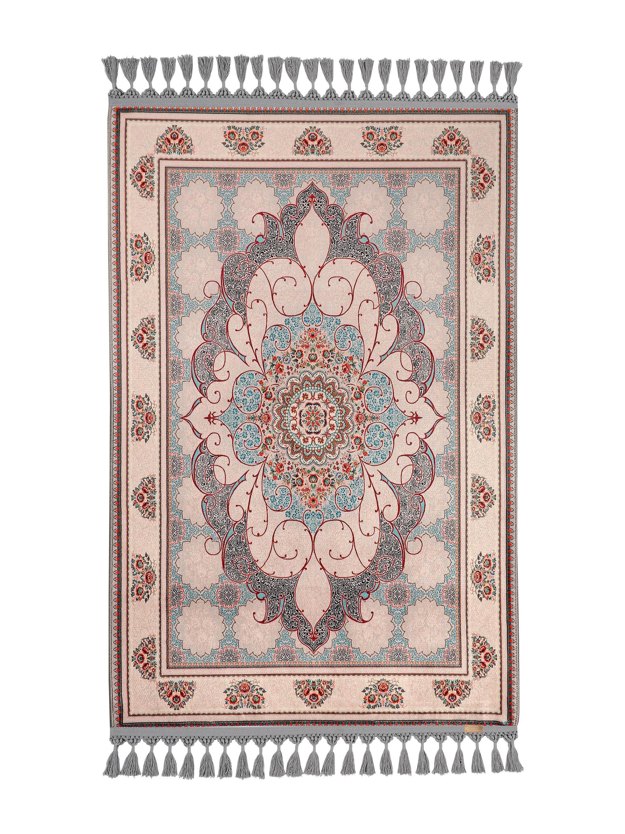 Prayer Mat | Traditional Turkish Prayer Rug | Soft Silky Surface | Custom Islamic Gift
