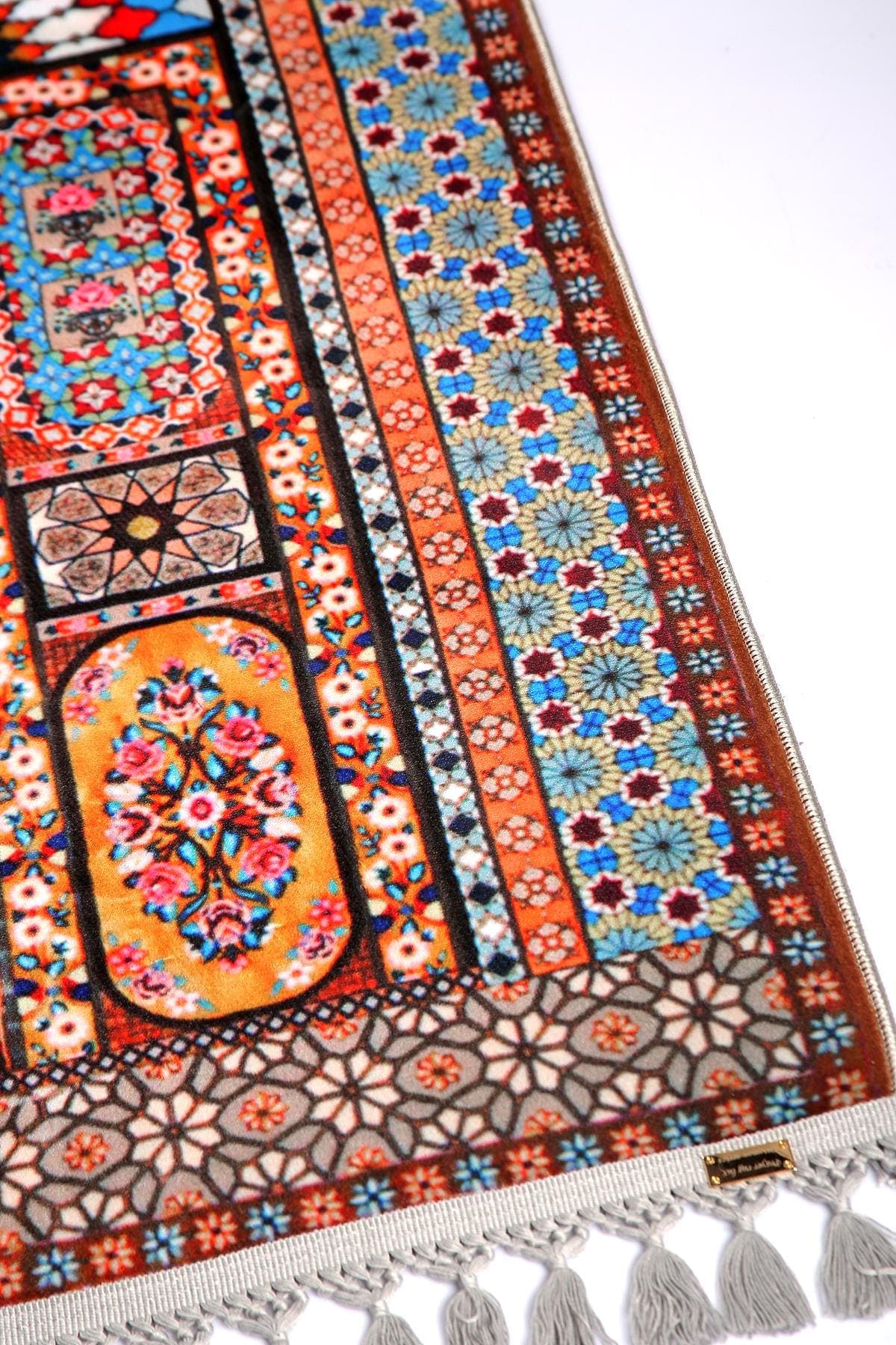 Prayer Mat | Custom Turkish Mihrab | Soft Silky Surface | Personalized Muslim Prayer Rug - image 5