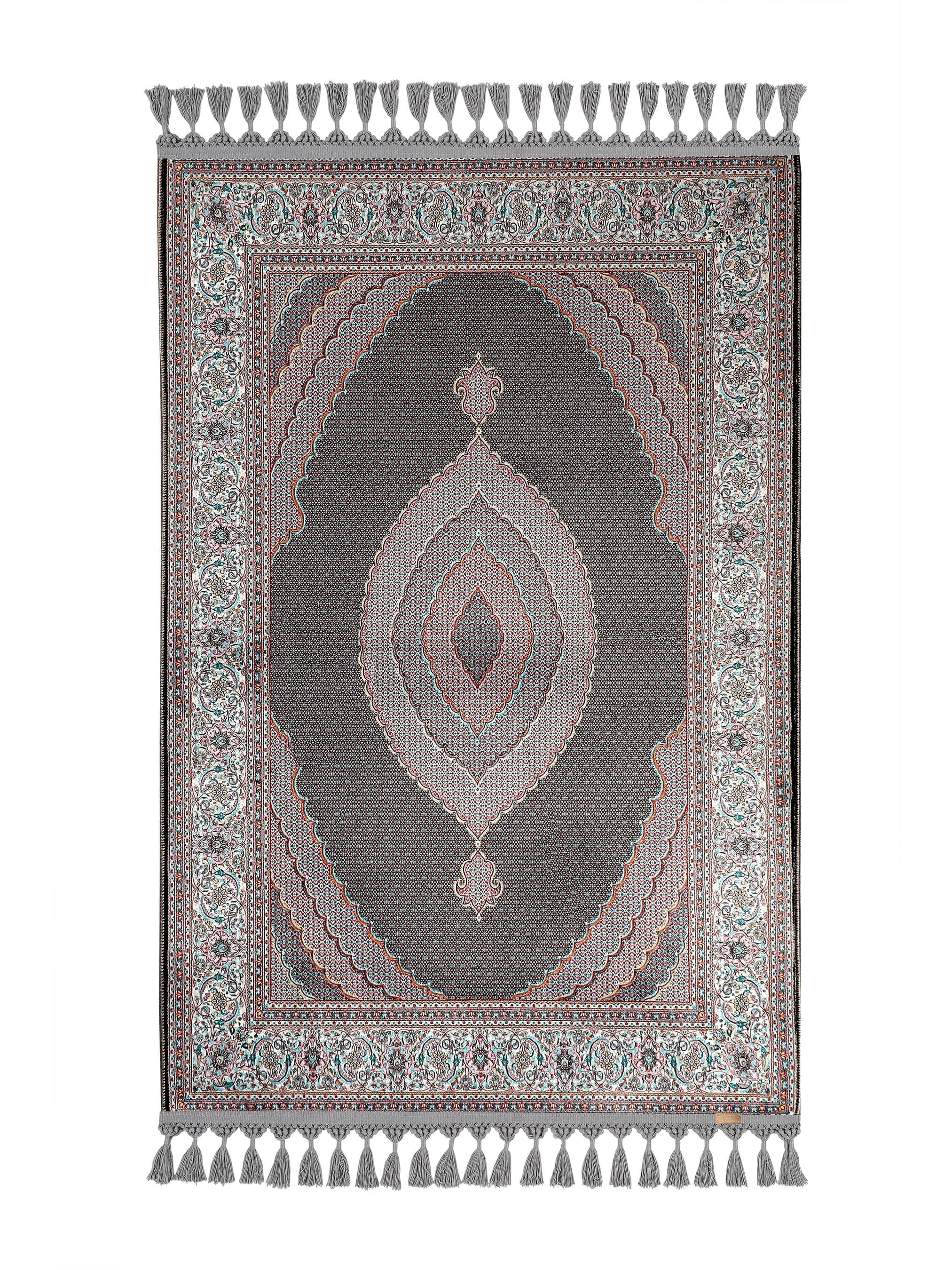 Prayer Mat | Soft Silky Surface | Persian Prayer Rug | Gebetsteppich | Personalized Islamic Gift