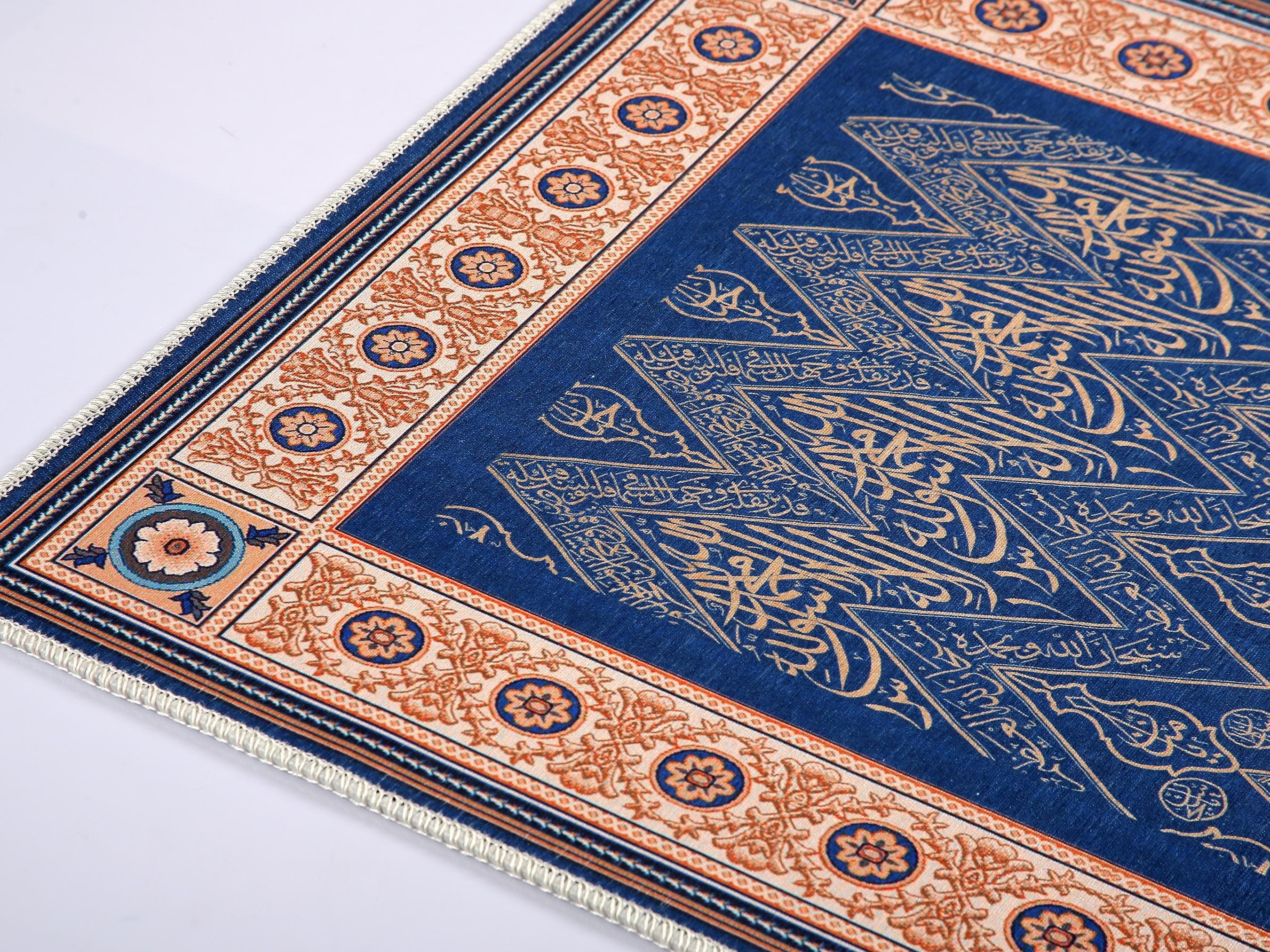 Islamic Wall Art: Shahada Arabic Calligraphy Quranic Wall Rugs Tapestry Muslim Home Gift - image 5