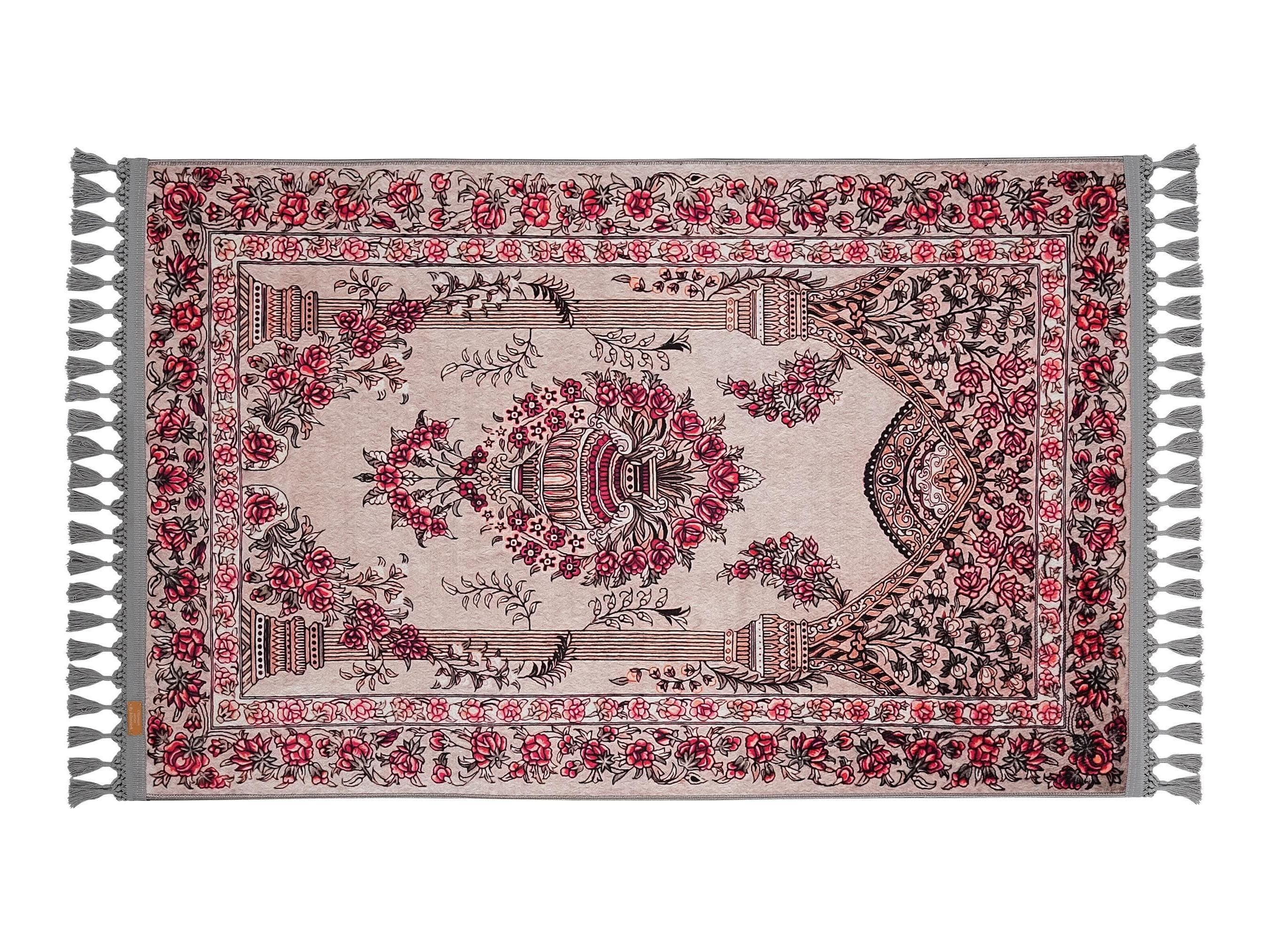 ๐ Red Mihrab Islamic Prayer Rug โ Soft Mat for Daily Salah & Muslim Gift
Soft Prayer Rug with LowโPile Textured Surface
๐ 80x125 cm (2'7"x4'1") โ Ideal for Daily Salah
๐จ Color Palette: Deep Red & Cream โ Symbolic, Elegant & Vibrant
๐งต Thickness: 7 mm
โ๏ธ Weight: 1.738 kg/mยฒ
๐ช Nonโslip Cotton Base โ Secure on All Floor Types