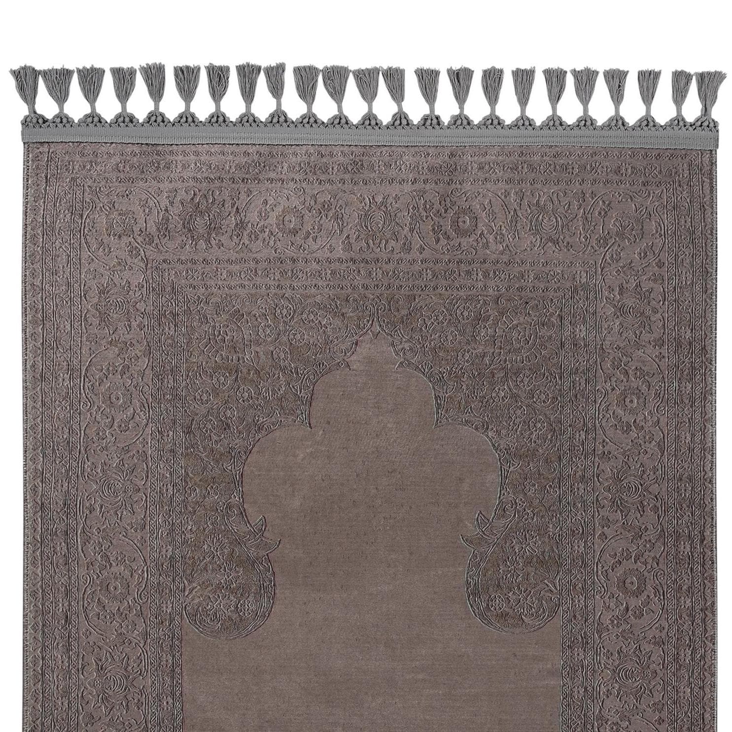 Personalized Prayer Rug | Muslim Gifts for Her | Soft Silky Custom Prayer Mat | Janamaz - image 4