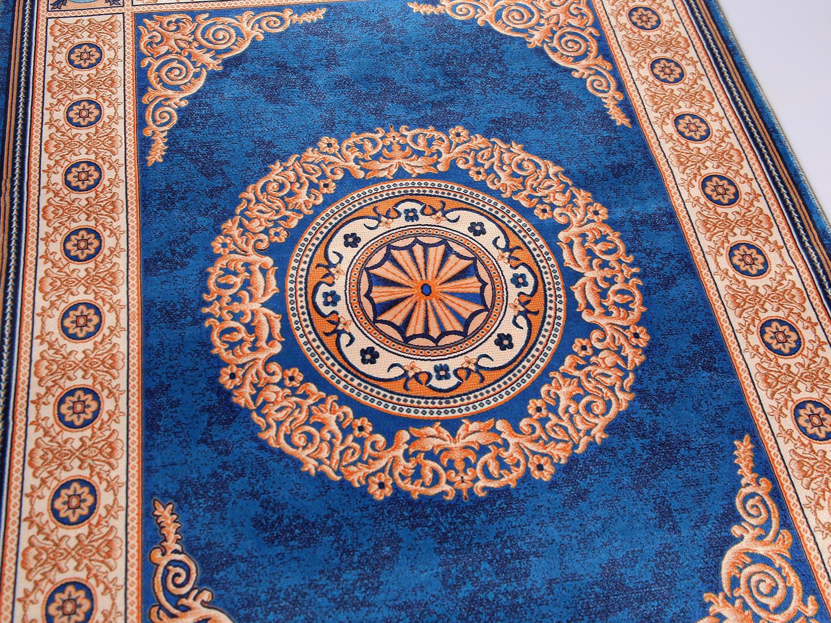 Prayer Rug | Luxury Turkish Bamboo Silk Touch | Personalized Prayer Mat | Islamic Gift - image 5