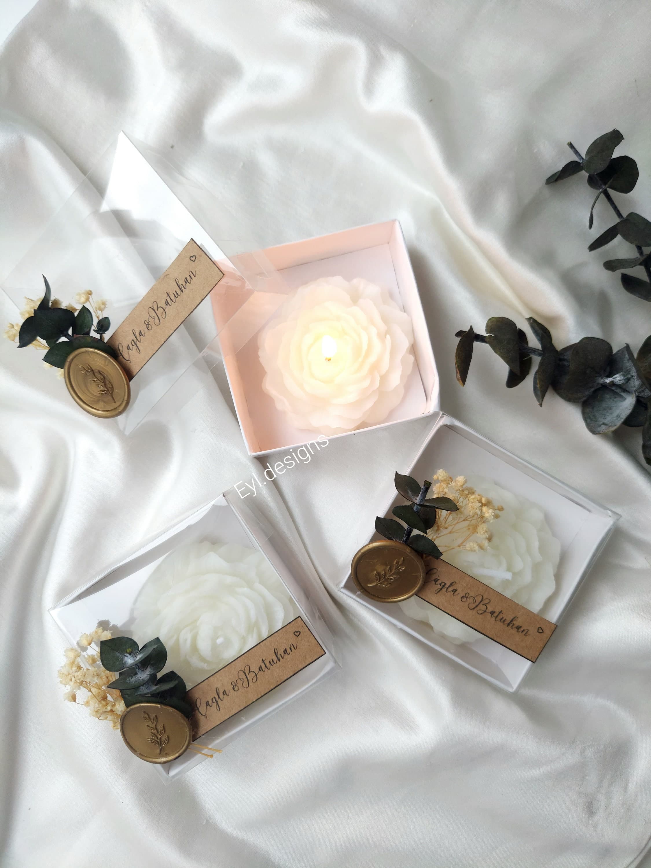 Candle Gift , Wedding Favors, Engagement Gift,Wedding candle gift , luxury candle  ,Custom Wedding Favor,Bulk Wedding Favor - image 5
