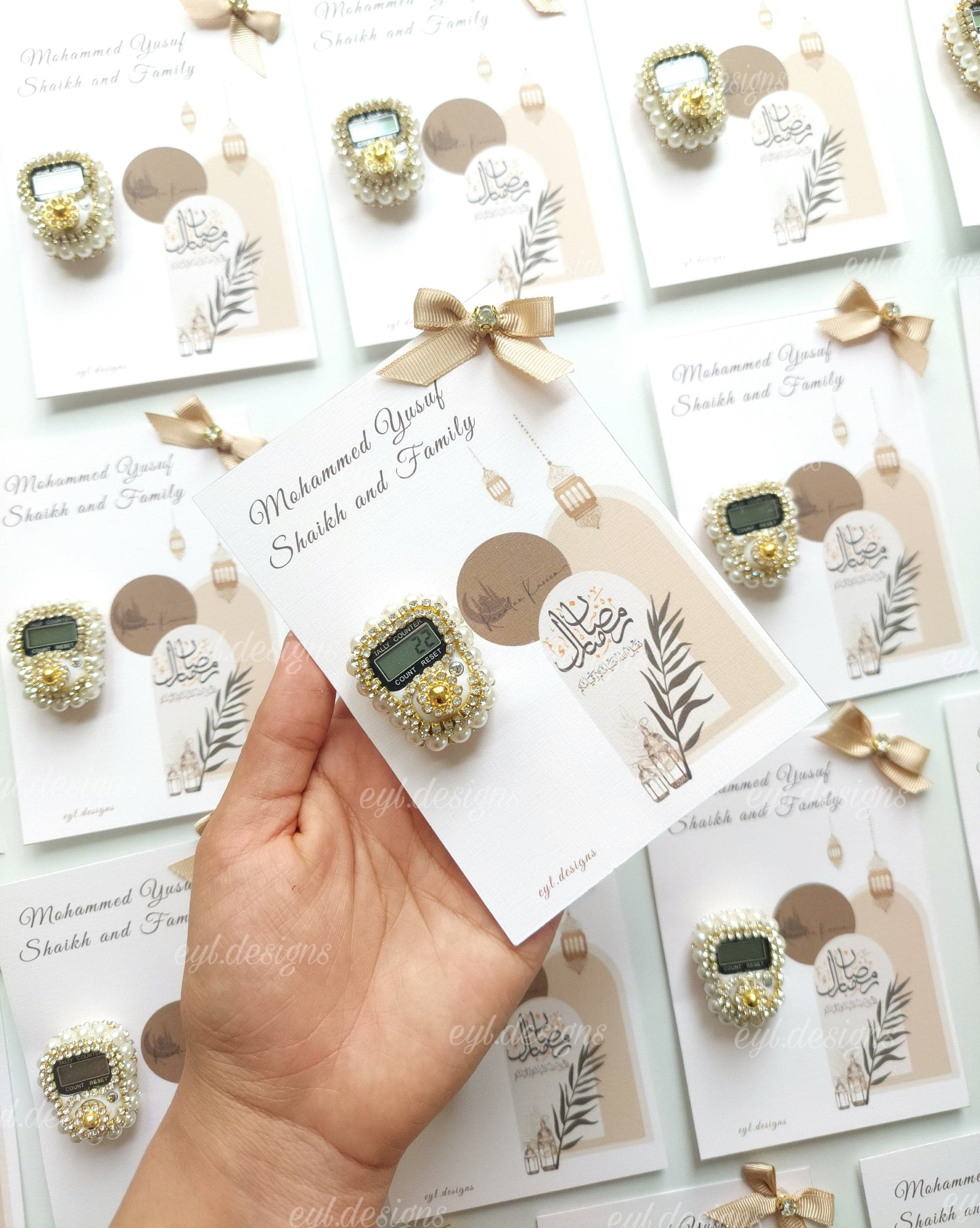 Personalized Islamic Favors, Ramadan Islamic Gift, Wedding Favors, Islamic Gift, Ramadan Gift, Eid Gift,Rosary