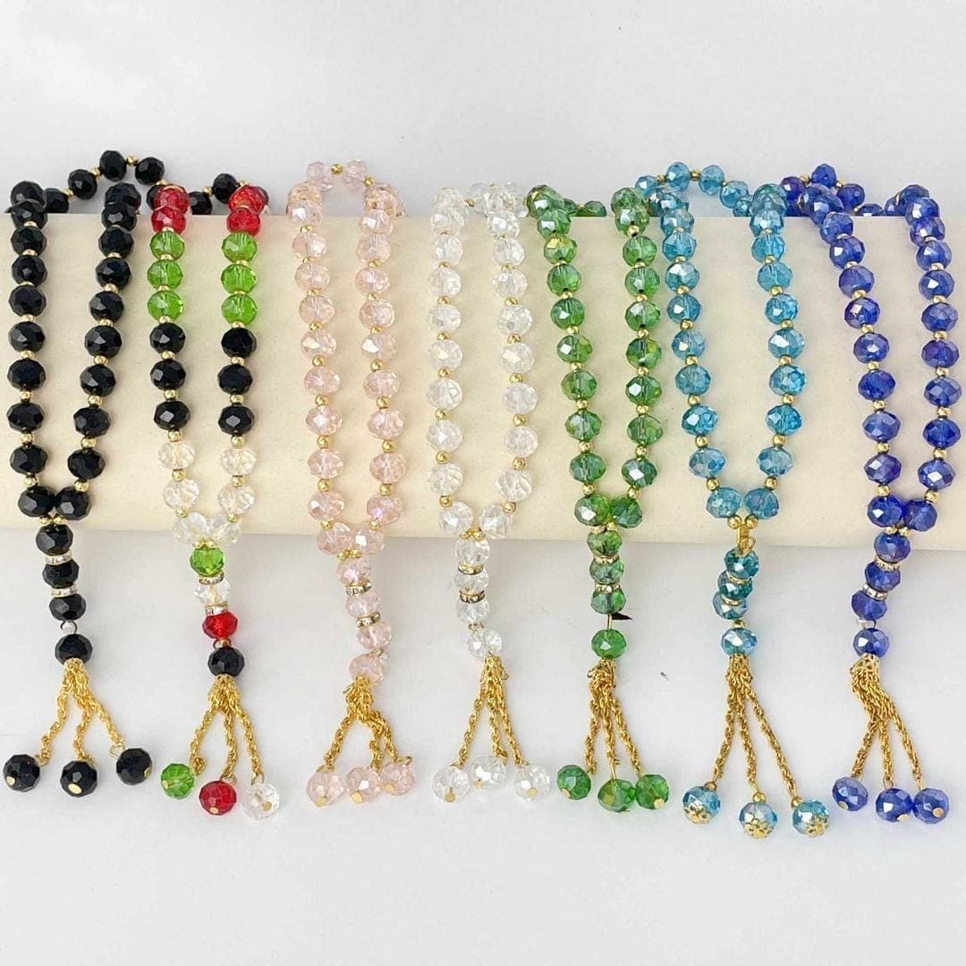 Crystal Tasbih Islamic Prayer Beads
