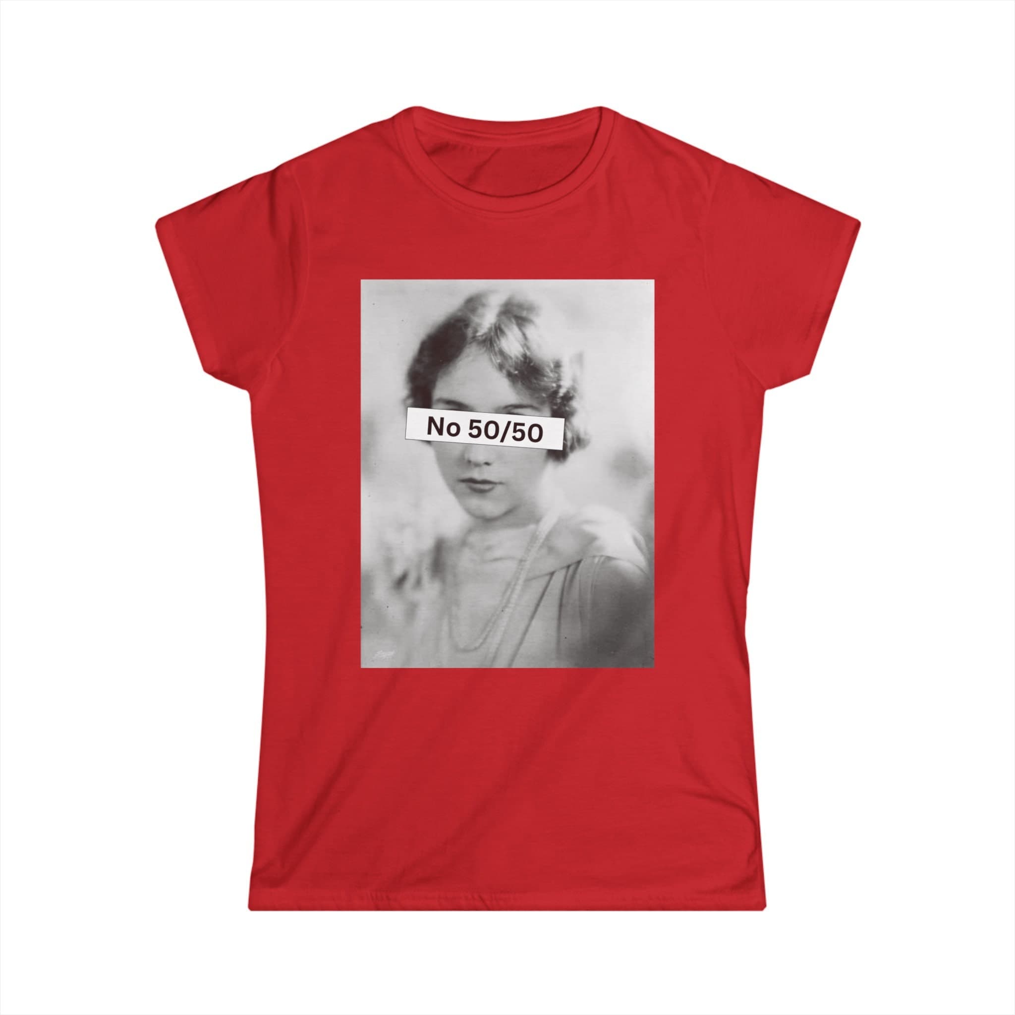 No 50/50 Sarcastic Women's Tee: Sassy Humor Graphic T-Shirt - image 5