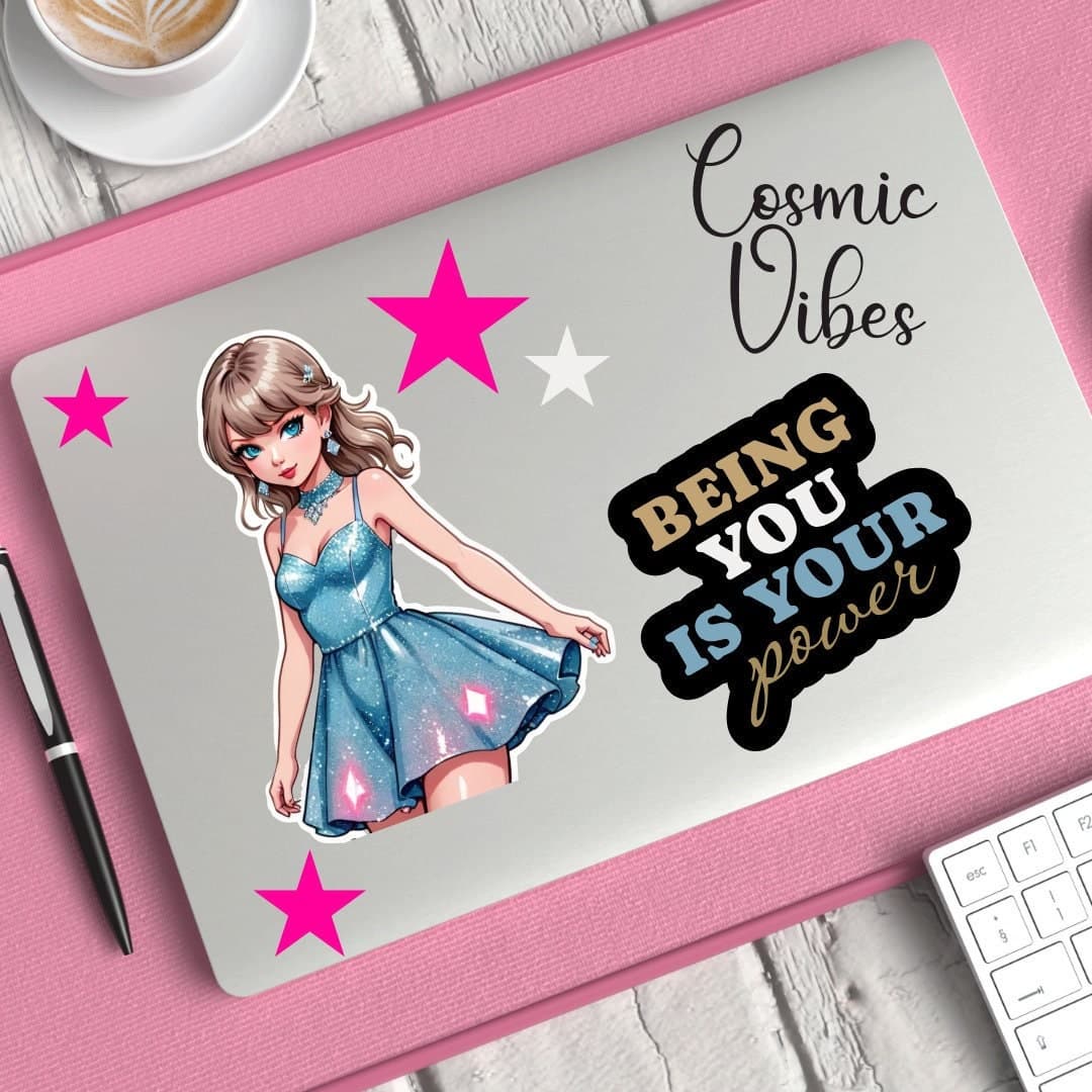 Fashionista Doll Vinyl Sticker - Decal for Collectors
