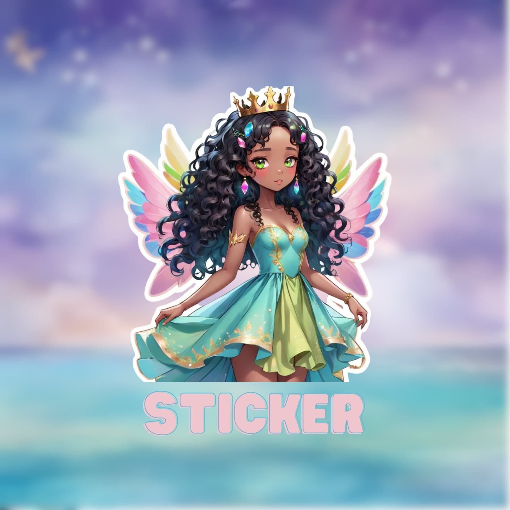 Fairy Princess Sticker