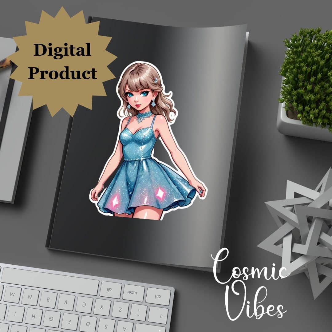 Fashionista Doll Vinyl Sticker - Decal for Collectors - image 3