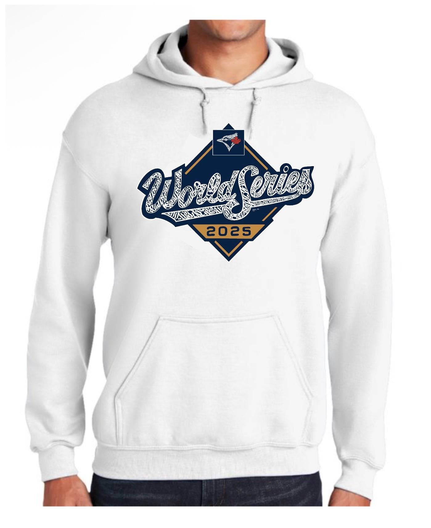 Blue Jays World Series Logo Calligraphy Hoodie or T-shirt
