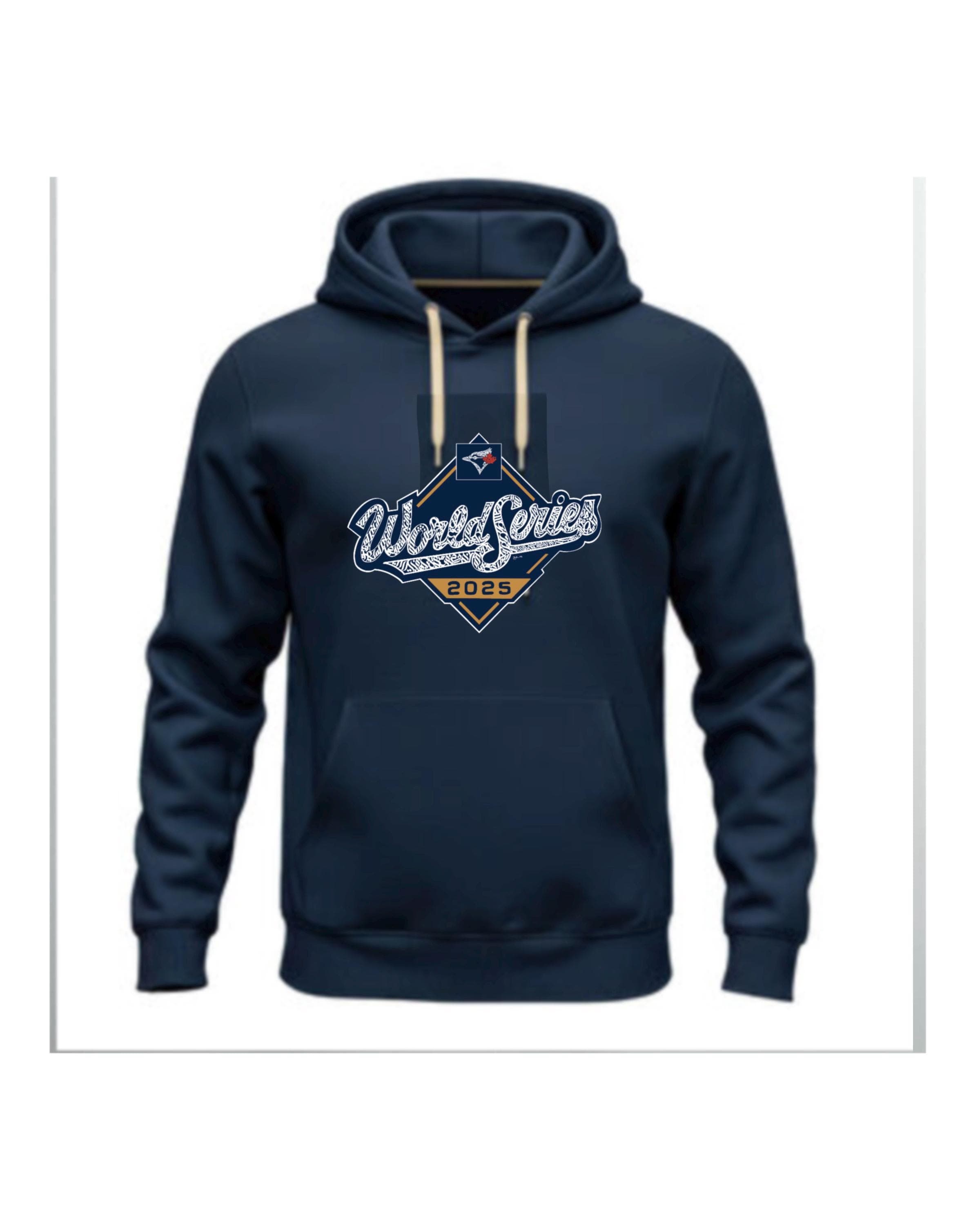 Blue Jays World Series Logo Calligraphy Hoodie or T-shirt