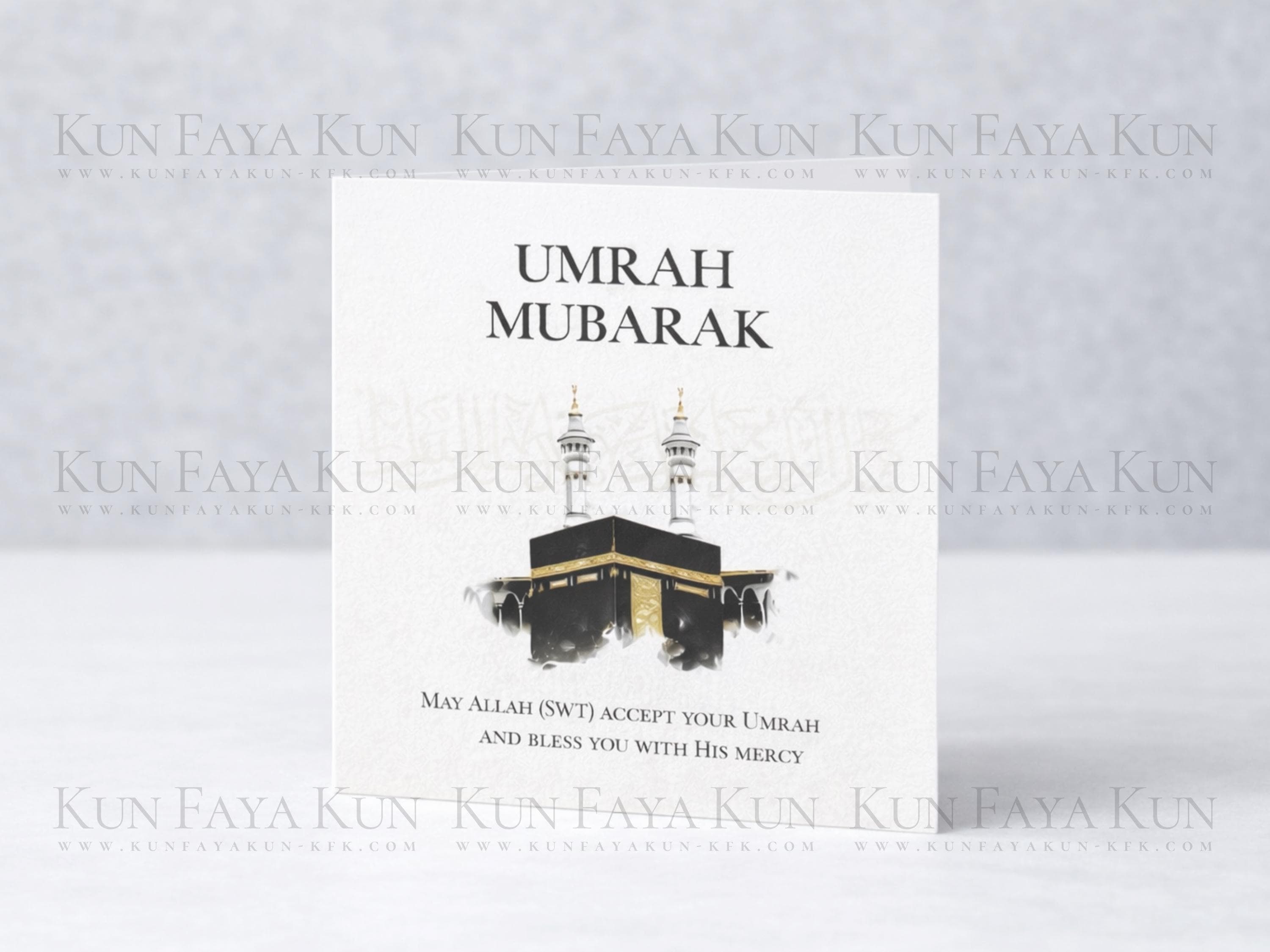 Umrah Mubarak Greeting Card