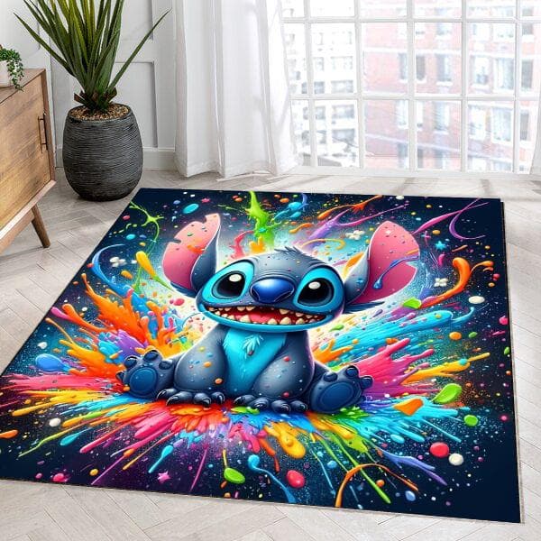 Cartoon Character Rug: Washable Kids Room Doormat - image 4